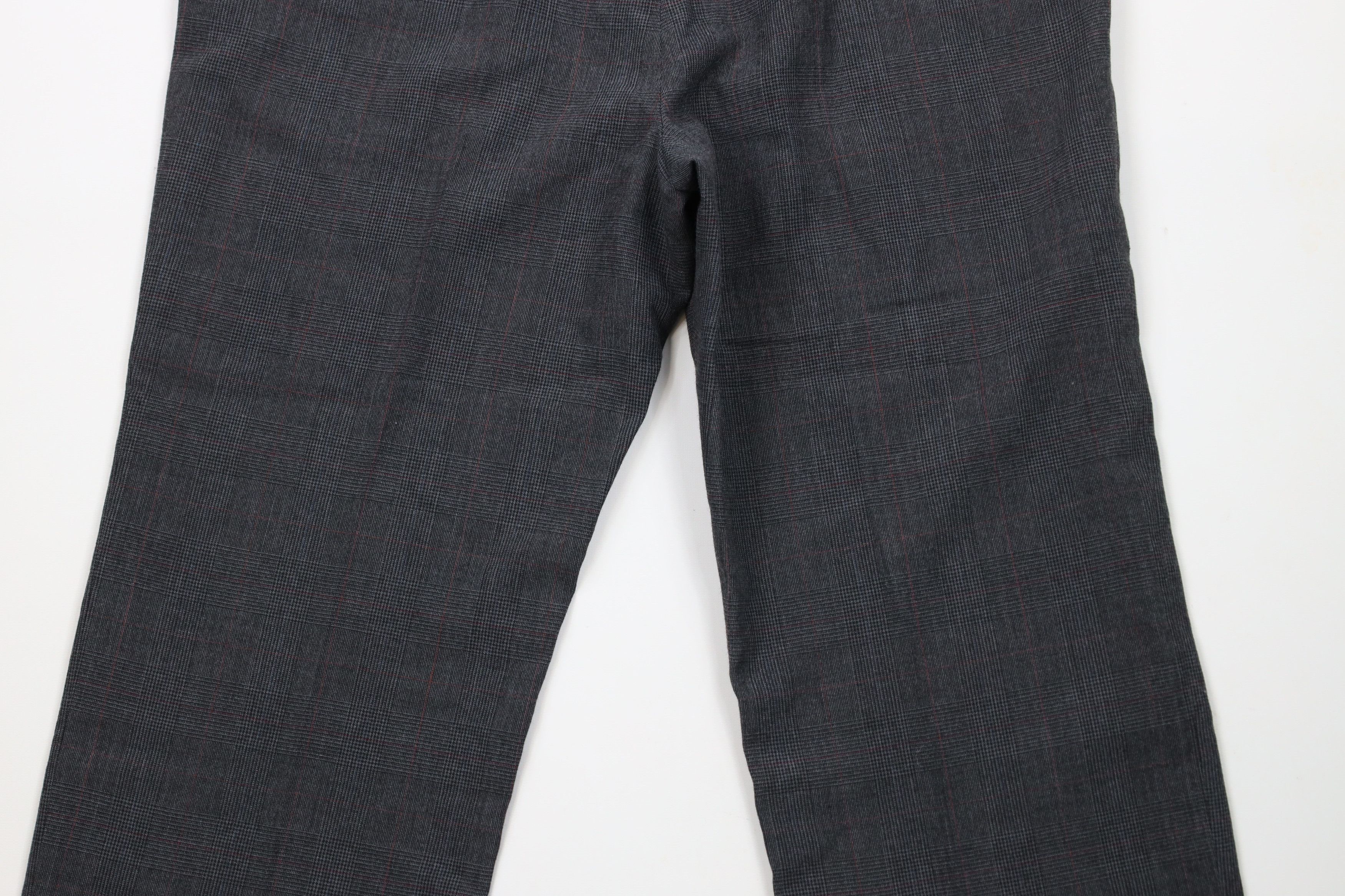 Vintage Vintage 70s Streetwear Wide Leg Chino Pants Trousers Plaid Size US 36 / EU 52 - 11 Thumbnail