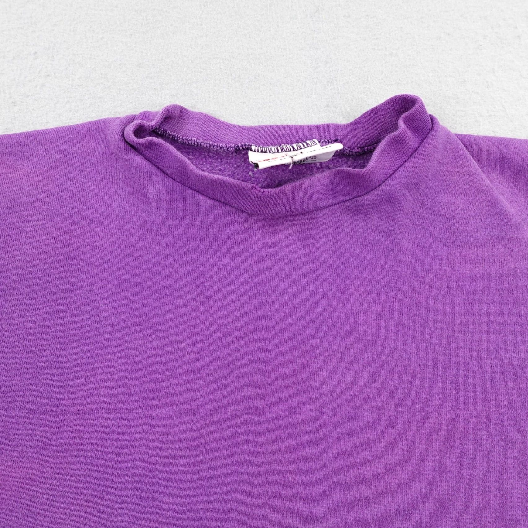 Logo Athletic VINTAGE Logo Athletic Sweatshirt Mens Large Purple Crewneck Pullover 90s Cotton Polyester Fleece Size US L / EU 52-54 / 3 - 2 Thumbnail
