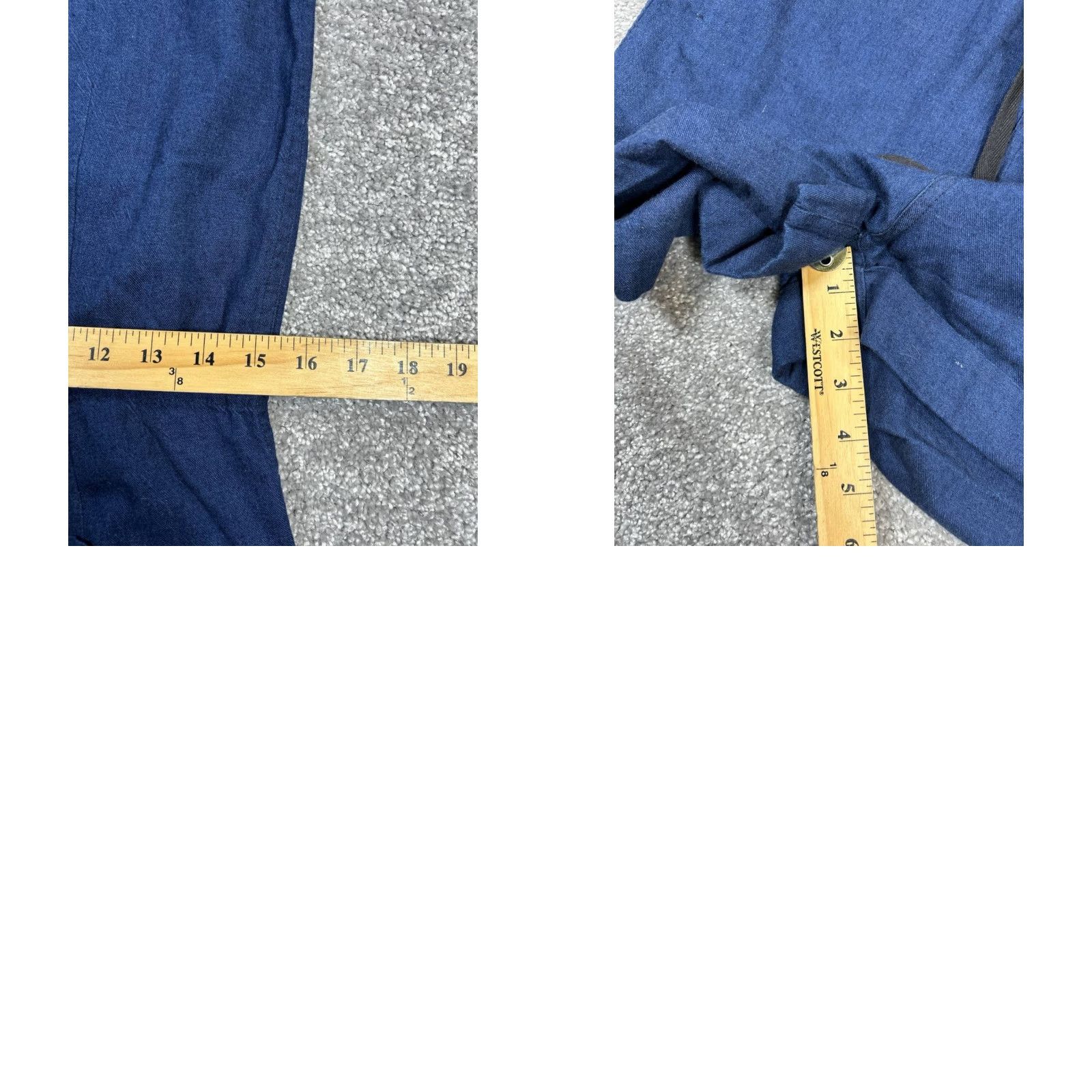 Rag & Bone Rag & Bone Romper Womens Small Blue Cotton Size 28" / US 6 / IT 42 - 8 Thumbnail
