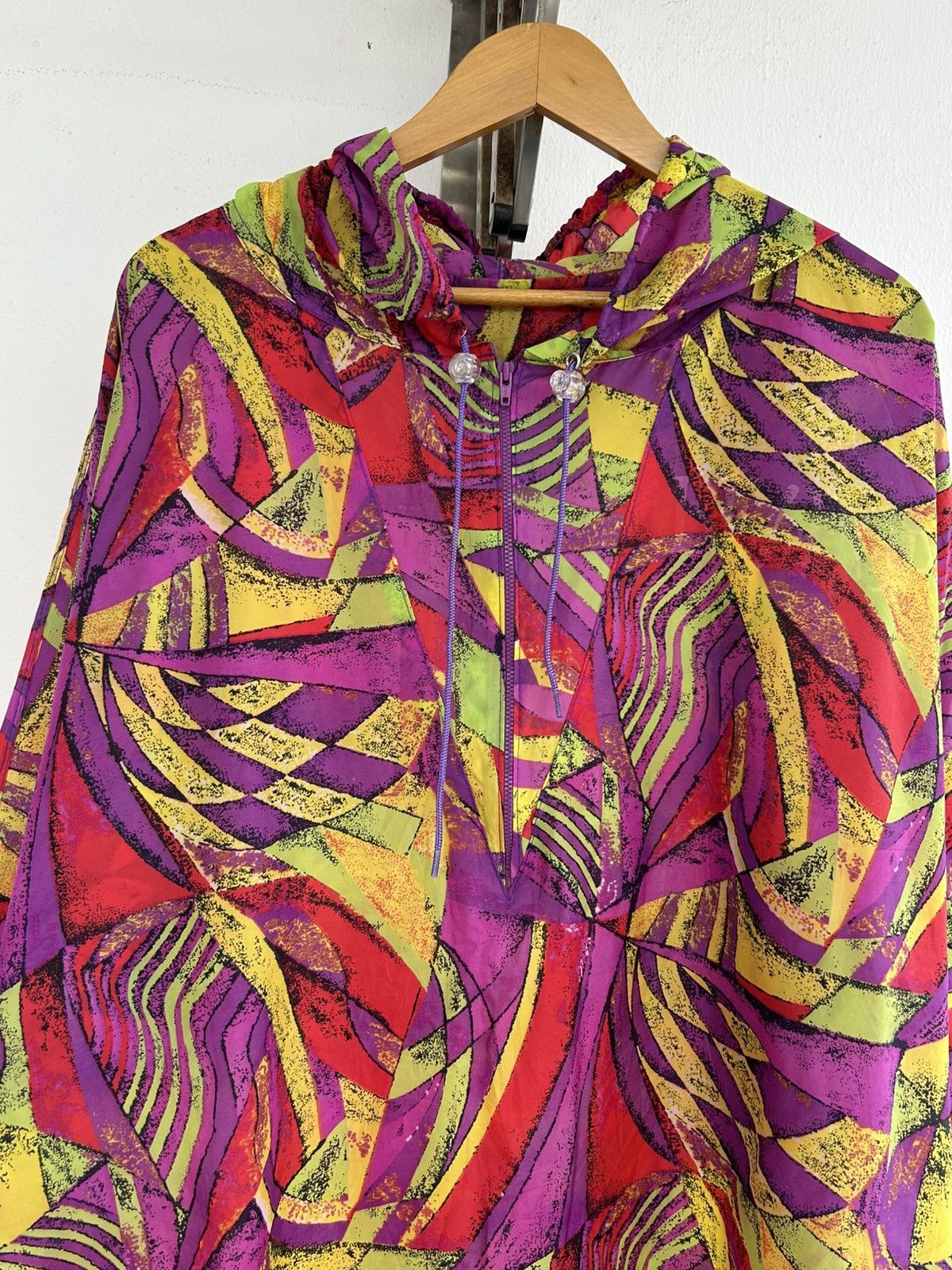 Japanese Brand Japan Multicolour Vintage Parka Hoodie Size US L / EU 52-54 / 3 - 3 Thumbnail