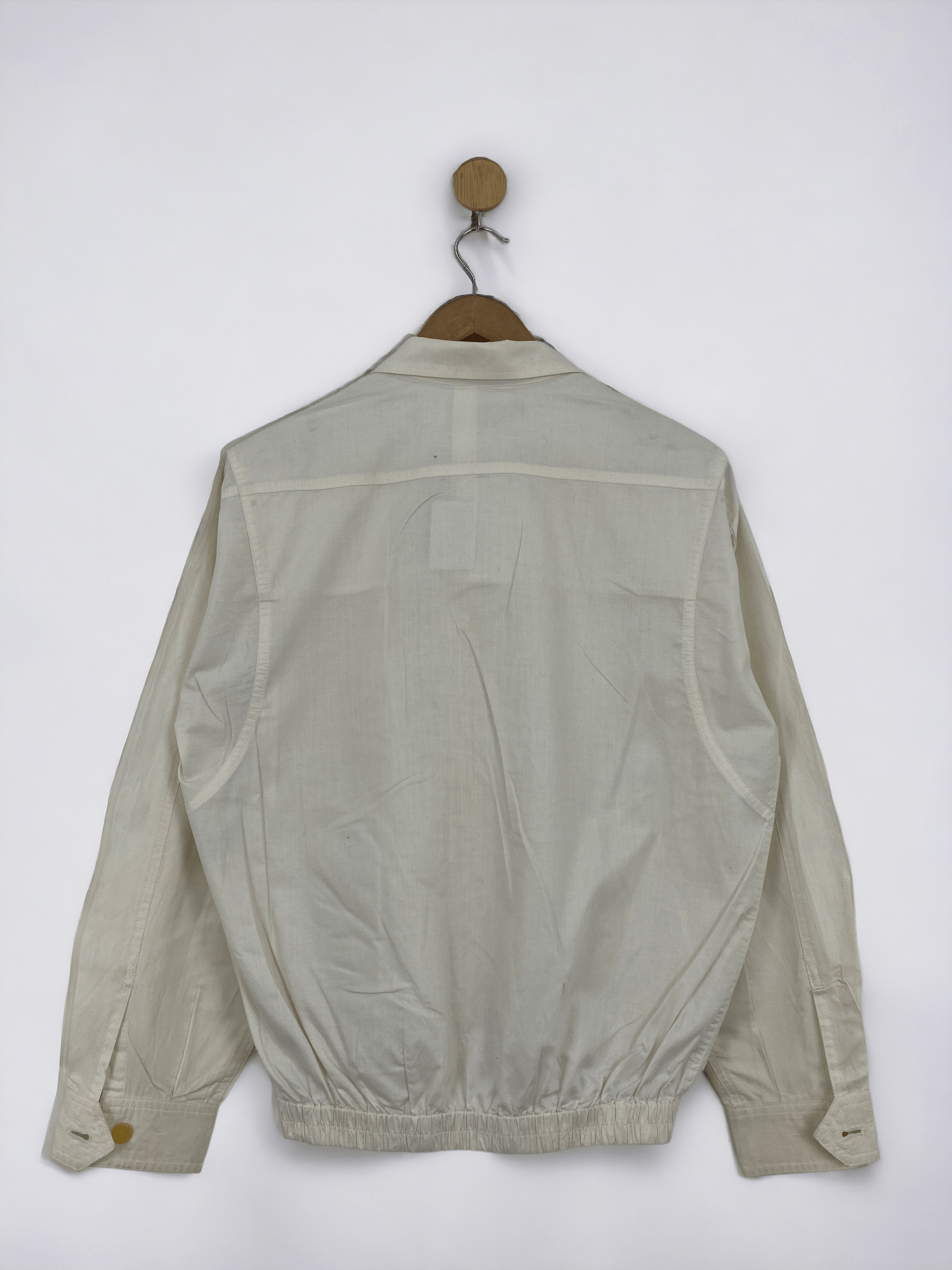 Japanese Brand Vintage Yamaha Golf Zipper Ups Light Jacket White JA0040 Size US M / EU 48-50 / 2 - 3 Thumbnail
