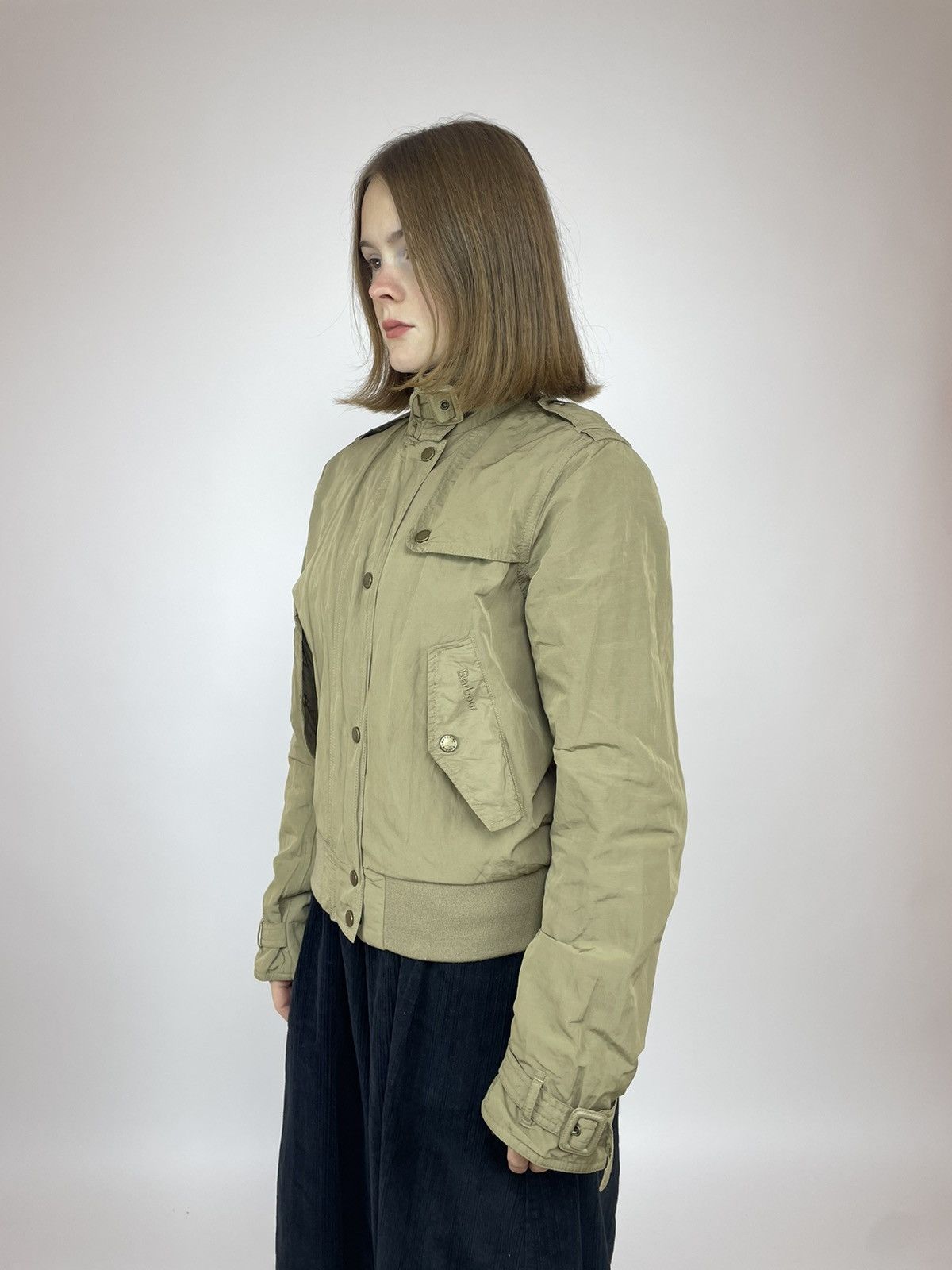 Barbour × Designer Babour L1939 STEEL FLYER jacket size 12 Size XL / US 12-14 / IT 48-50 - 3 Thumbnail