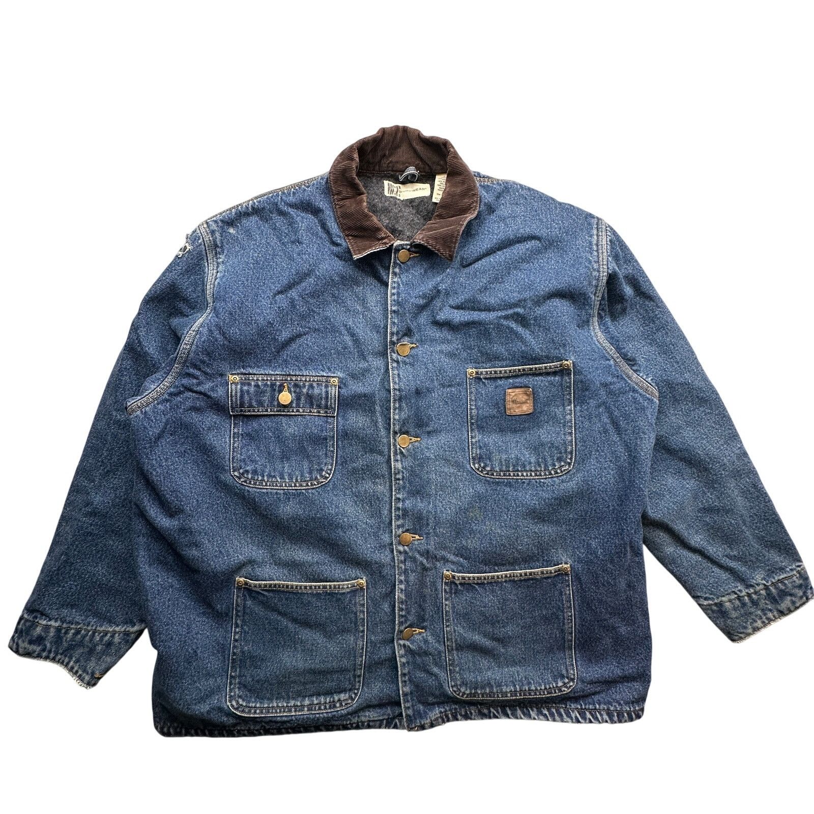 Other VTG BCC Workwear Denim Barn Chore Coat Jean Jacket Men Large Size US L / EU 52-54 / 3 - 1 Thumbnail