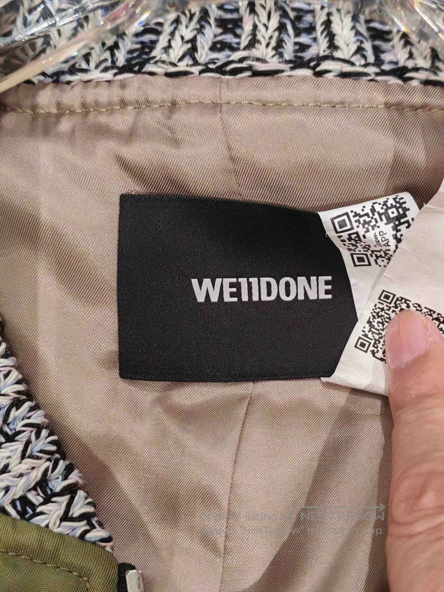WE11DONE WE11DONE Coat Windbreaker. Size US M / EU 48-50 / 2 - 6 Thumbnail