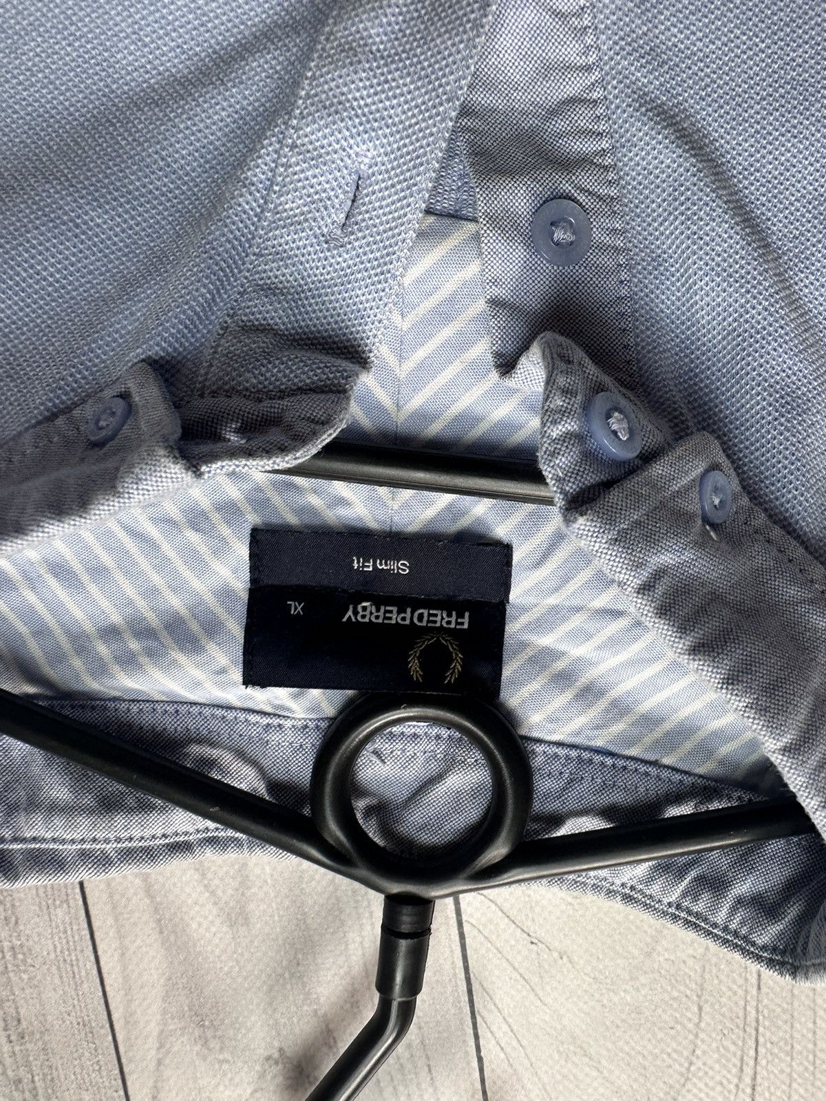 Fred Perry × Vintage Vintage Fred Perry polo blue size XL logo Size US XL / EU 56 / 4 - 4 Thumbnail