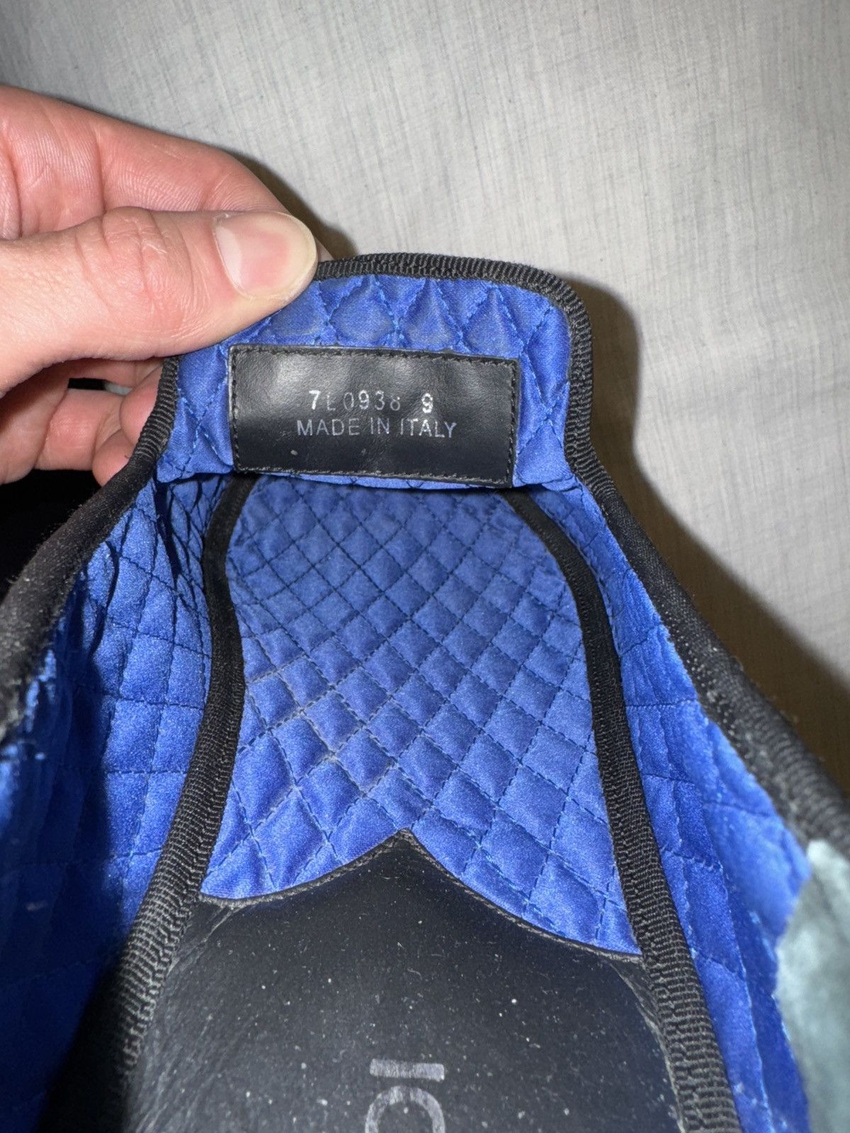 Fendi Fendi Black Velvet Slip-on Sneakers Size US 9 / EU 42 - 5 Thumbnail