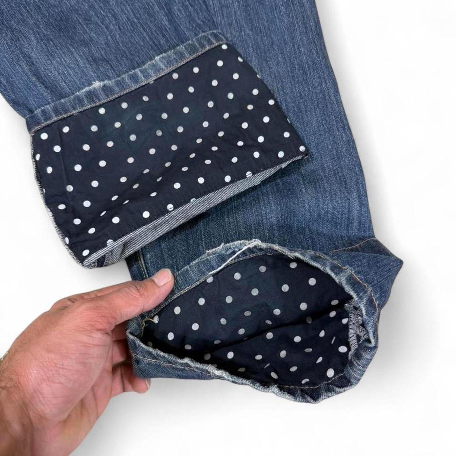 Other Manager denim jeans with unique detailing Size US 33 - 6 Thumbnail