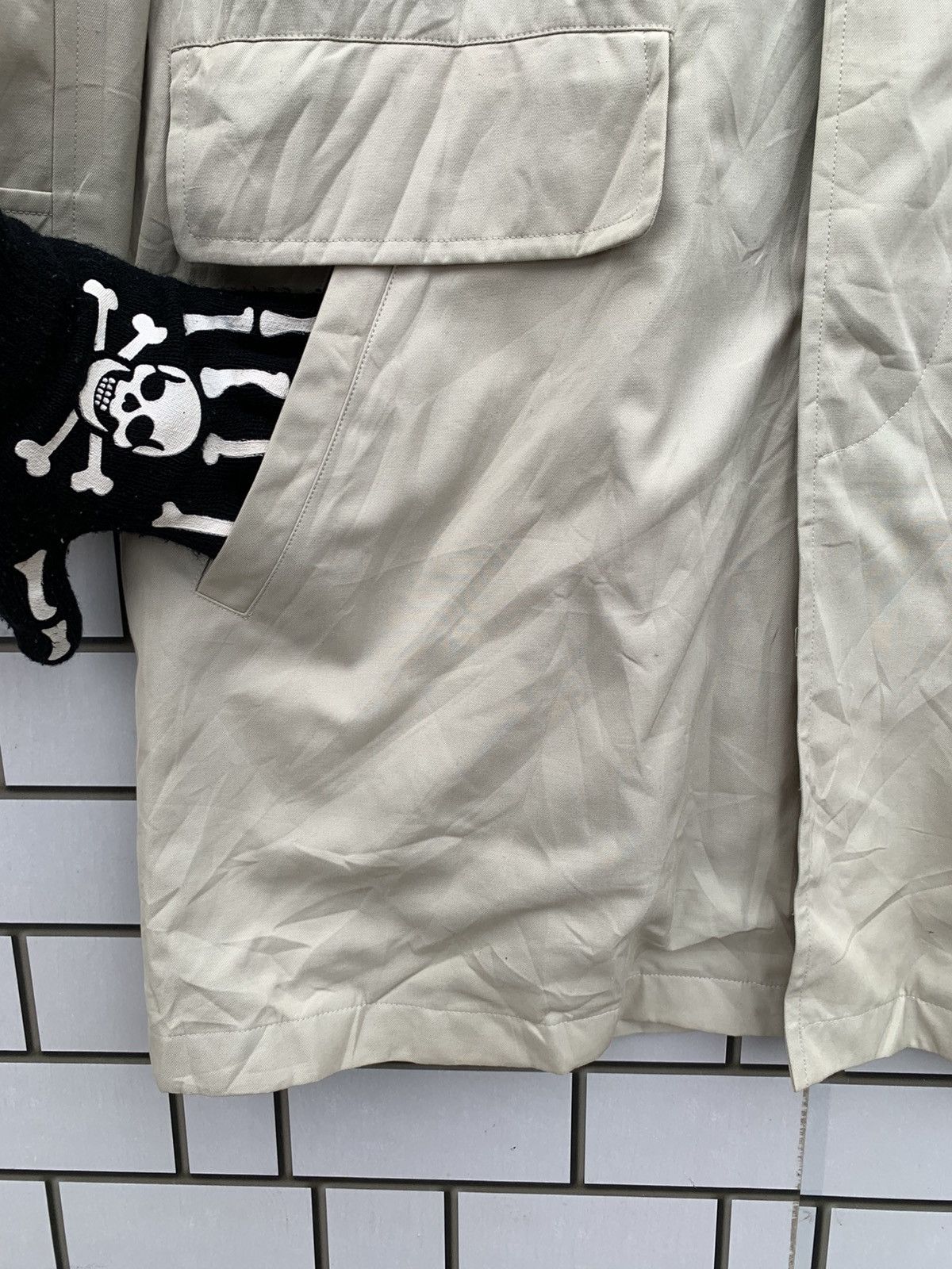 Burberry × Burberry Prorsum × Vintage Vintage Burberrys Nova Check Trench Coat Jacket Size US L / EU 52-54 / 3 - 8 Thumbnail