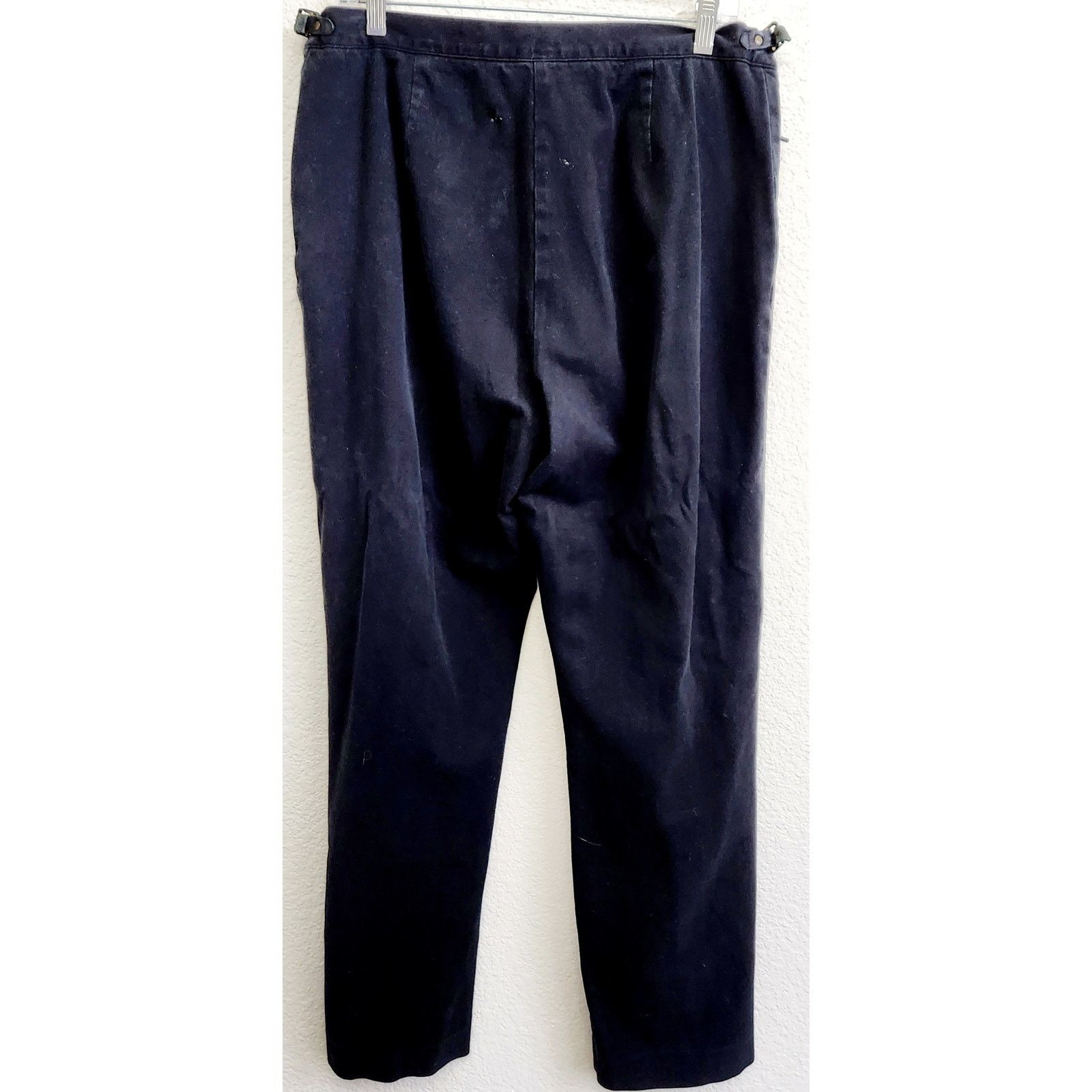 Lauren Ralph Lauren Vintage Lauren Ralph Lauren Black Flat Front Jeans 14 Size 36" / US 14 / IT 50 - 3 Thumbnail