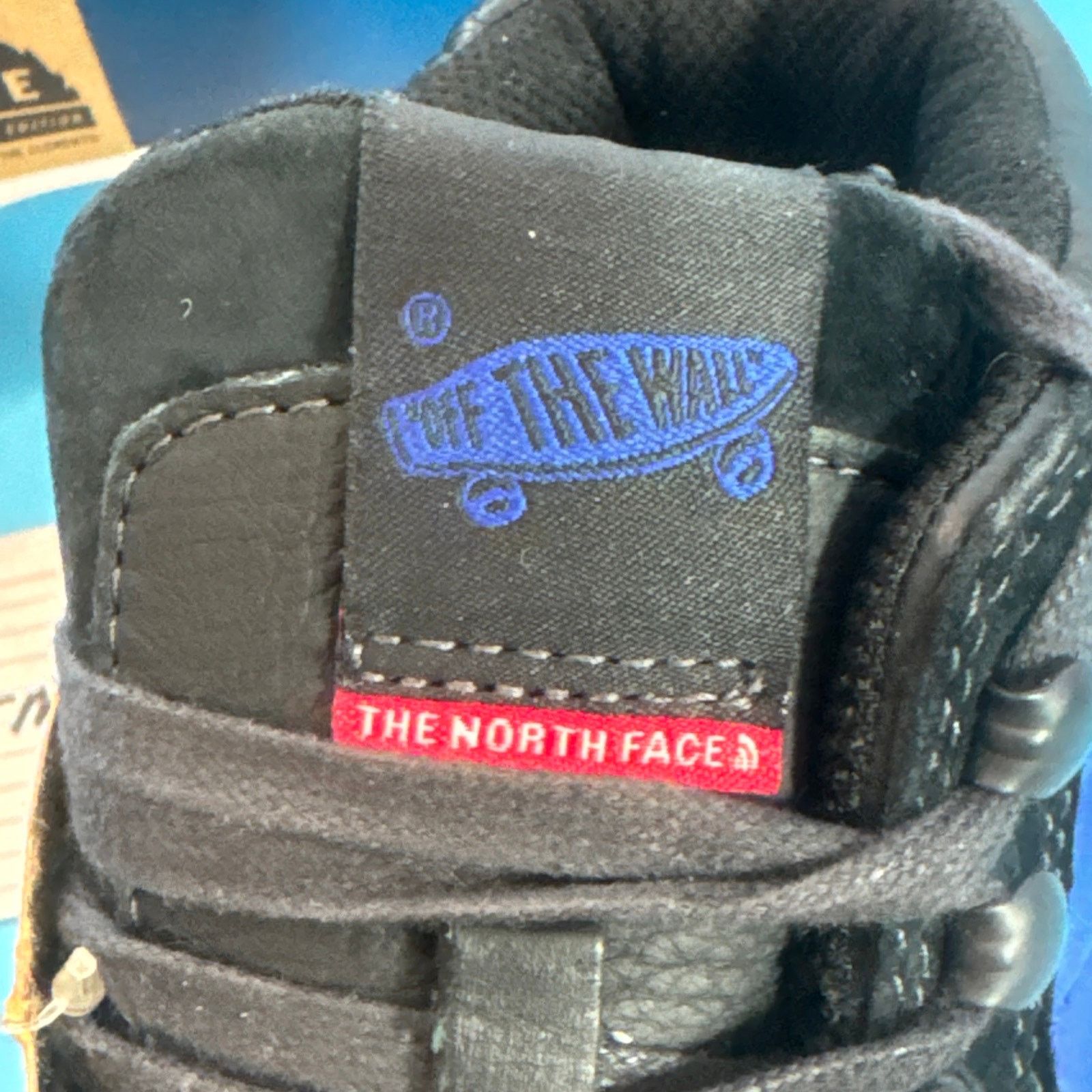 The North Face × Vans Vans Vault x The North Face Sk8-Hi MTE LX Blue Graphite m8 Size US 8 / EU 41 - 14 Thumbnail