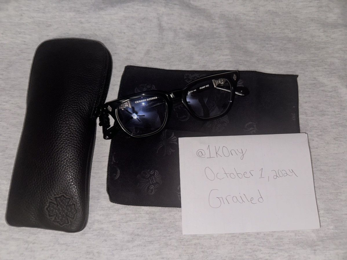 Chrome Hearts Chrome Hearts “PUMP ME” Glasses Size ONE SIZE - 19 Thumbnail