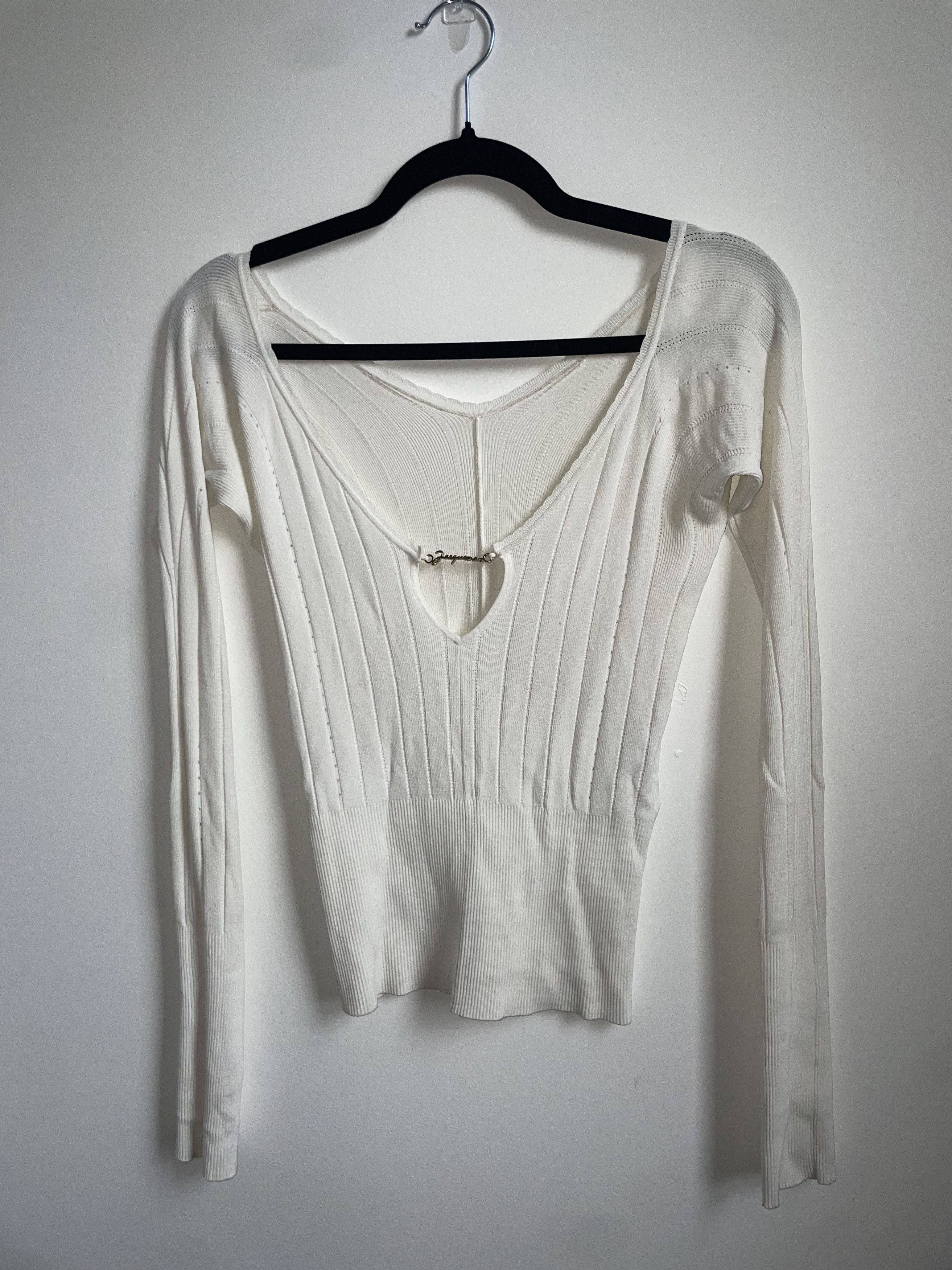 Image of White Jacquemus Top, Women's (Size XS)