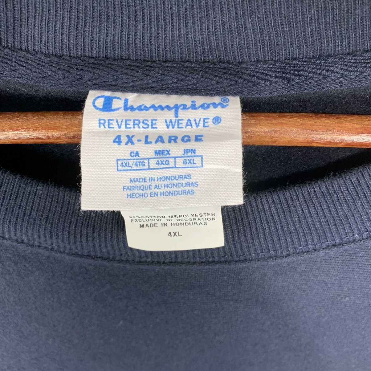 Champion × Vintage Vintage Champion 4X-Large Reverse Weave X Amazon Sweatshirt Size US XXL / EU 58 / 5 - 5 Thumbnail