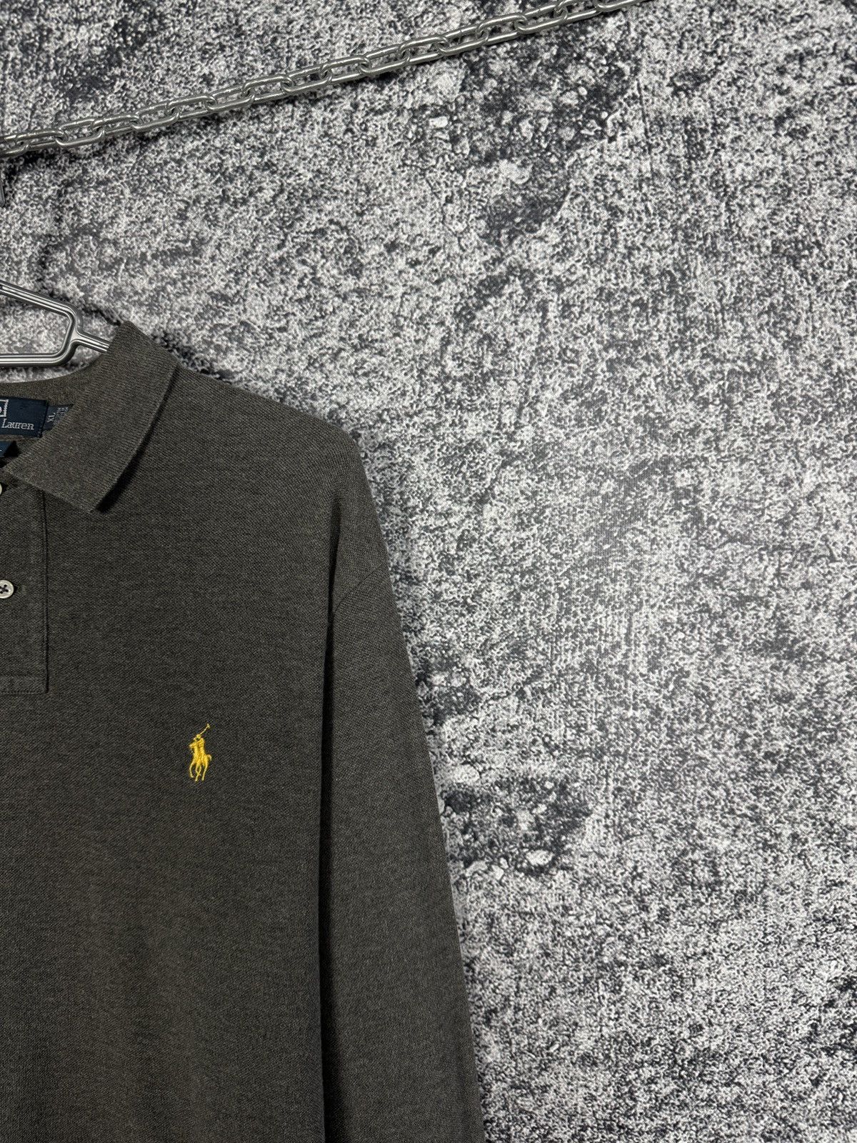 Polo Ralph Lauren Polo Ralph Lauren Long Sleeve Polo Shirt Vintage Pony Logo Size US XL / EU 56 / 4 - 2 Thumbnail
