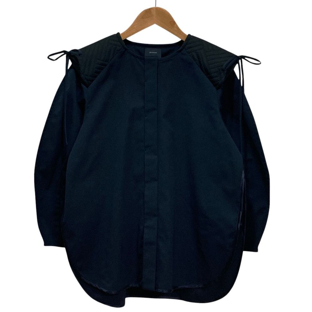 Other Other shirocon yori ribbon power shoulder blouse Textile Tops DUTY FREE for USA Size ONE SIZE - 1 Thumbnail