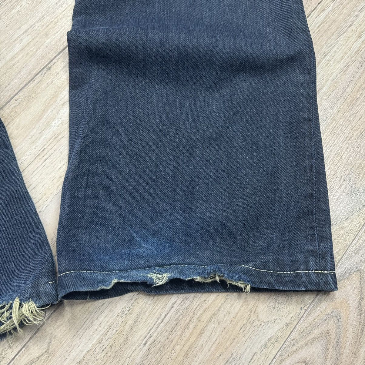 G-Star Vintage G-Star Raw 3301 Distressed Dark Y2K Baggy Denim Jean Size US 31 - 19 Thumbnail
