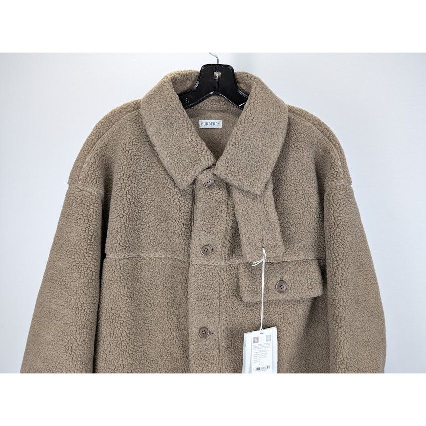 Burberry o1rshd1 Fleece Jacket in Camel Size US XL / EU 56 / 4 - 5 Thumbnail