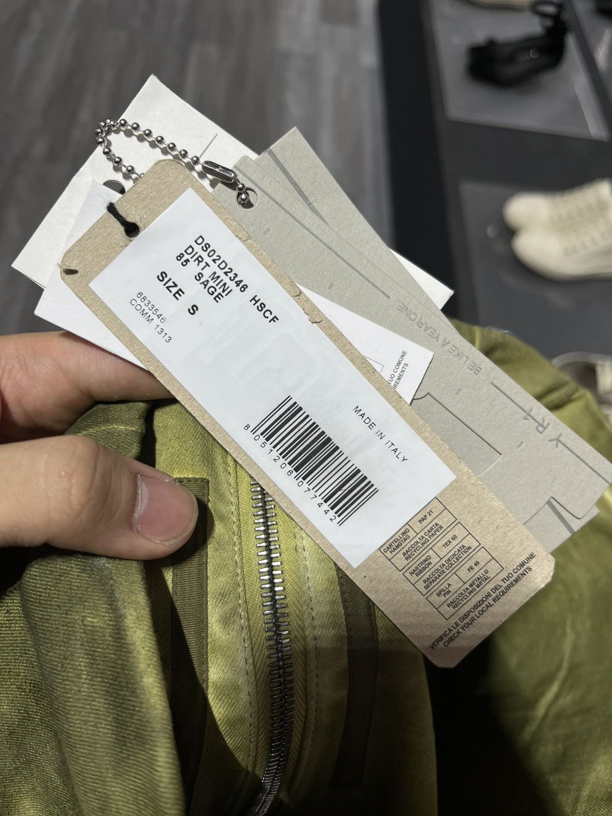 Rick Owens Drkshdw Rick Owens Drkshdw Dirt Mini Size 25" / US 0 / IT 36 - 5 Thumbnail