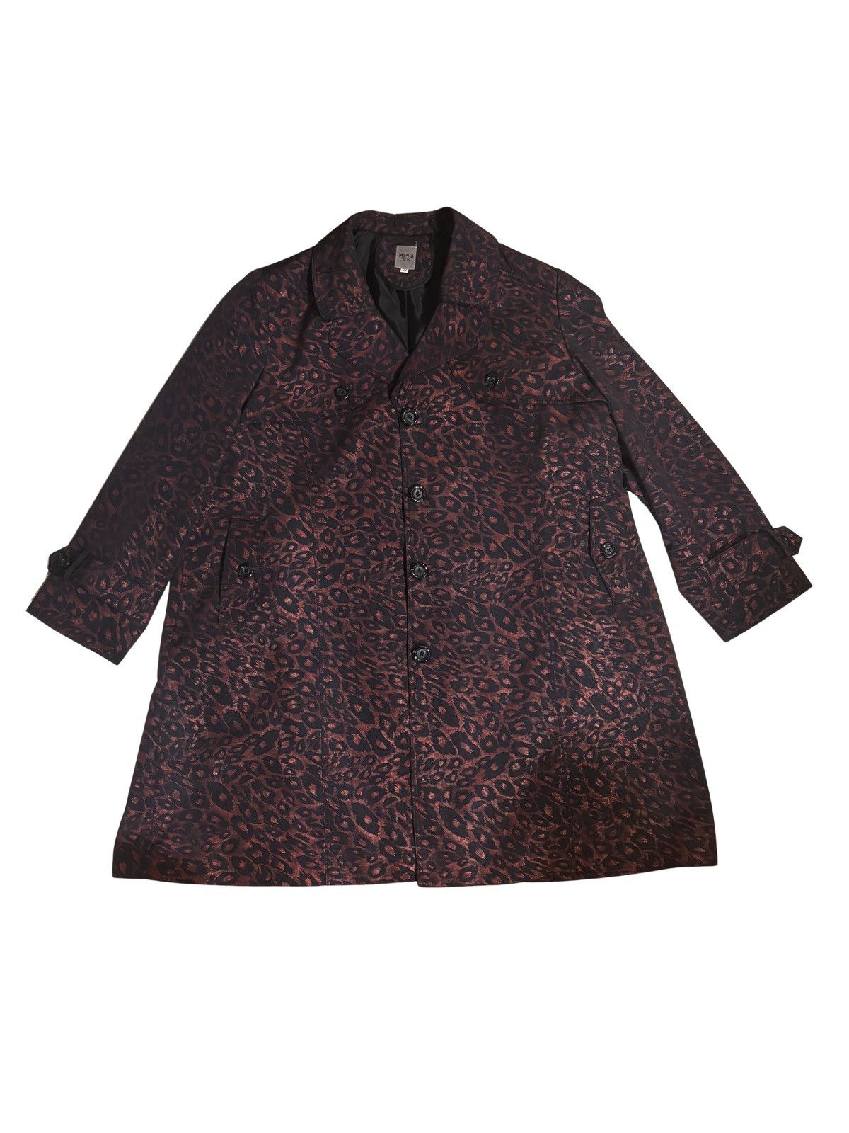 Other Women’s purple trench Coat.wc1011 Size XL / US 12-14 / IT 48-50 - 9 Thumbnail