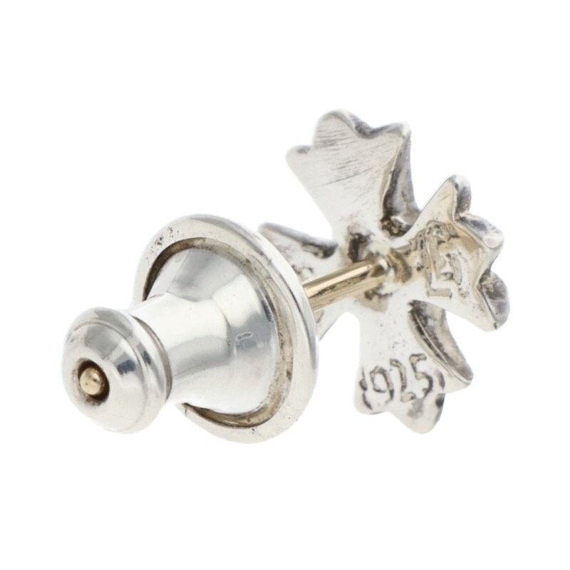 Chrome Hearts Chrome Hearts CH Plus Stud Silver Earring Size ONE SIZE - 2 Thumbnail