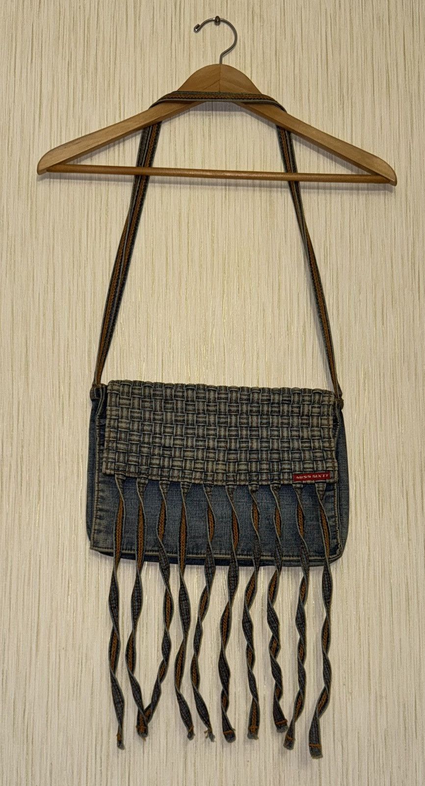 Miss Sixty Miss sixty Vintage Y2K style denim shoulder bag Size ONE SIZE - 5 Thumbnail