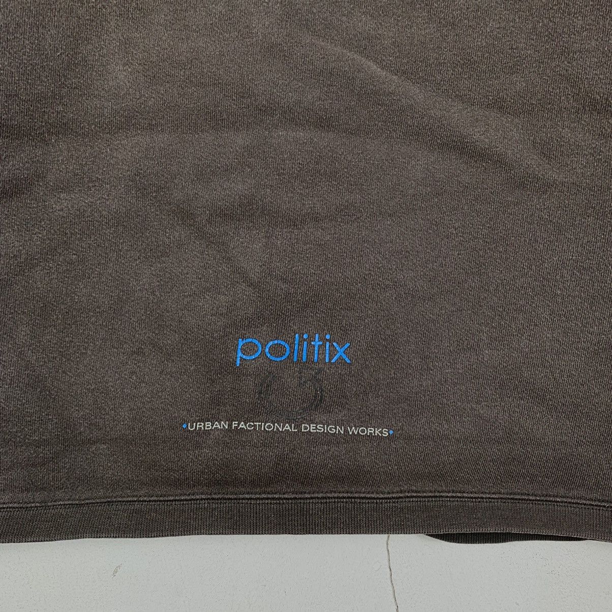 Japanese Brand Vintage POLITIX ERROR Japanese Brand Hoodie Sweatshirt Size US L / EU 52-54 / 3 - 6 Thumbnail