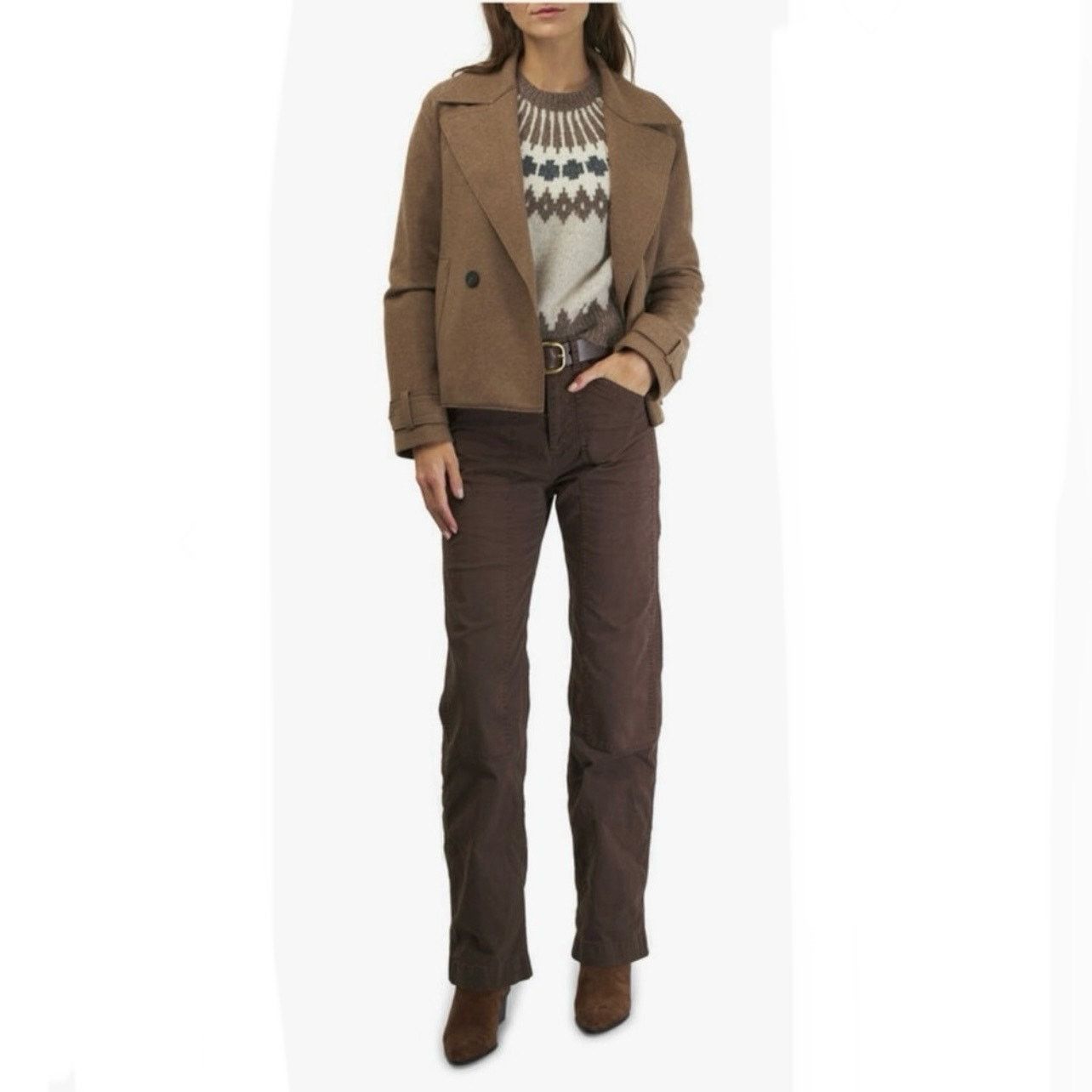 Nili Lotan Nili Lotan Tibault Vintage gray Cargo Straight Leg Pants 4 Size 27" / US 4 / IT 40 - 1 Thumbnail