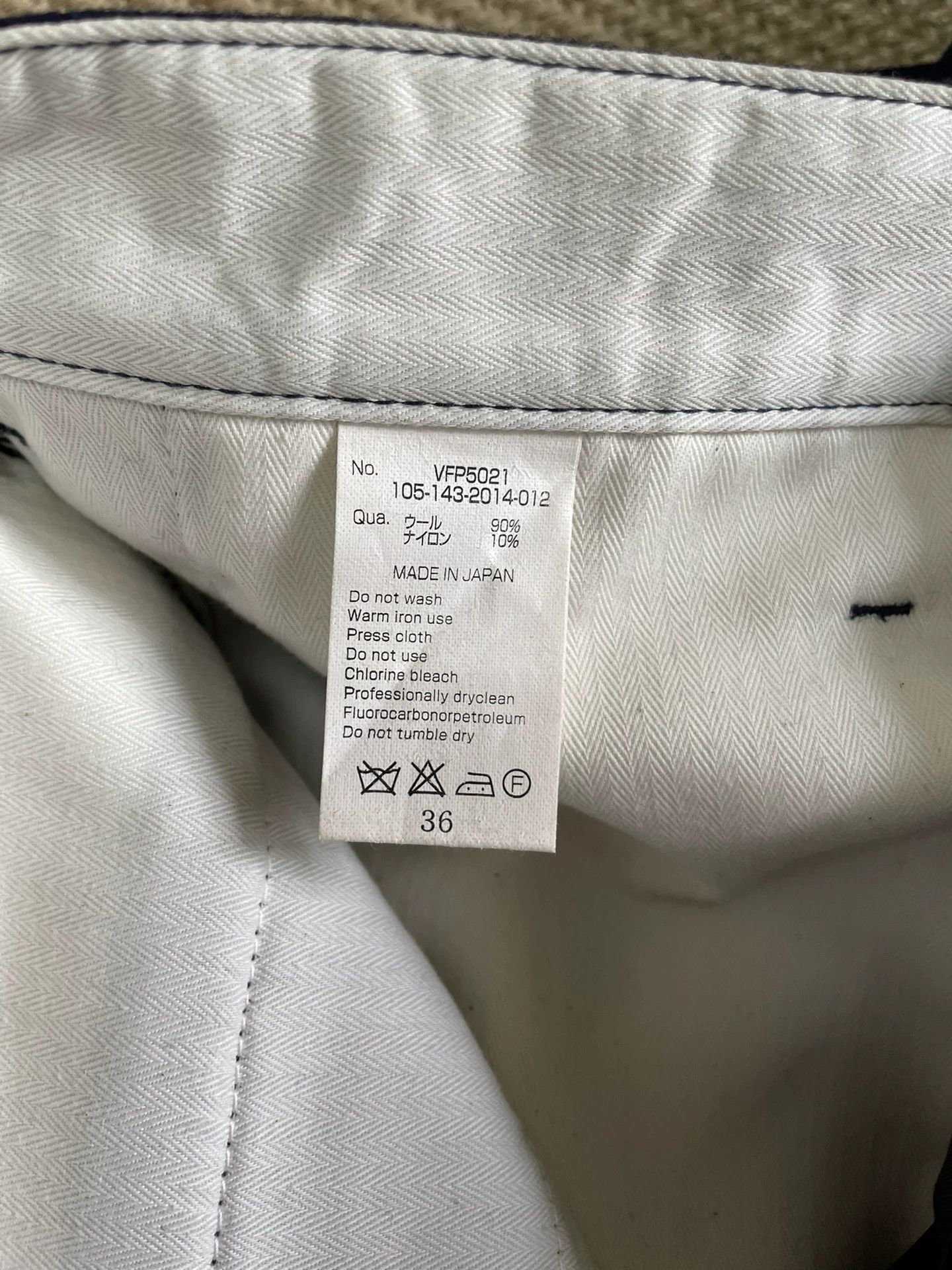 Fragment Design FRAGMENT x VANQUISH Pink Flash Wool Pants W36 Good Size US 36 / EU 52 - 9 Thumbnail
