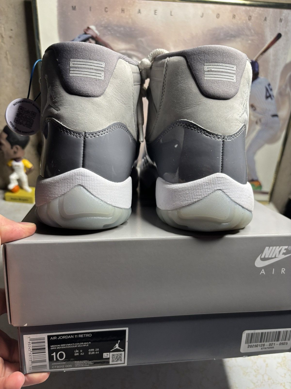 Jordan Brand Jordan Retro 11 ‘cool grey’ Size US 10 / EU 43 - 7 Thumbnail