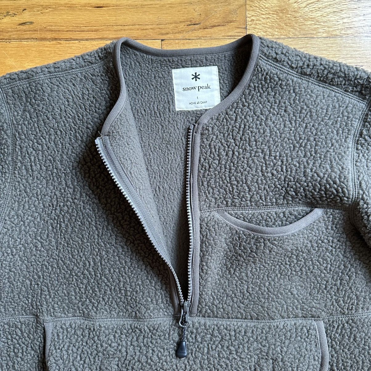 Snow Peak Thermal boa kangaroo fleece pullover Size US XS / EU 42 / 0 - 4 Thumbnail