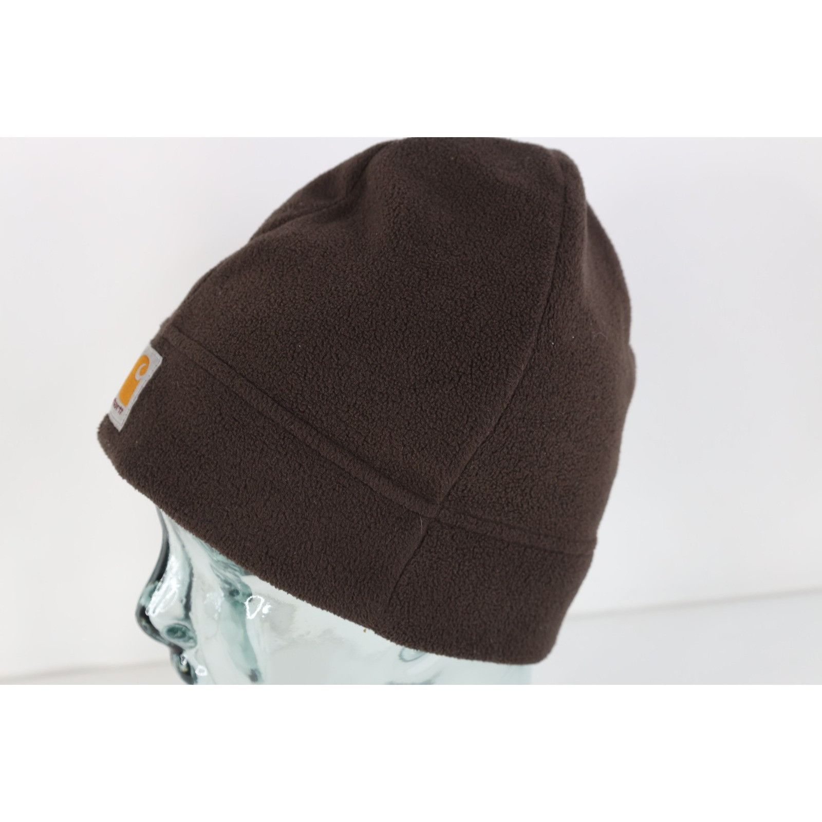 Vintage Vintage Y2K Carhartt Spell Out Winter Fleece Beanie Hat Cap Size ONE SIZE - 3 Thumbnail