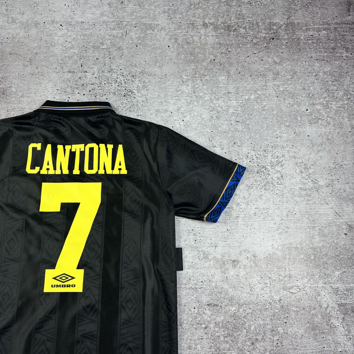 Umbro 1993/94 Umbro Manchester United Eric Cantona Soccer Jersey Size US M / EU 48-50 / 2 - 18 Thumbnail