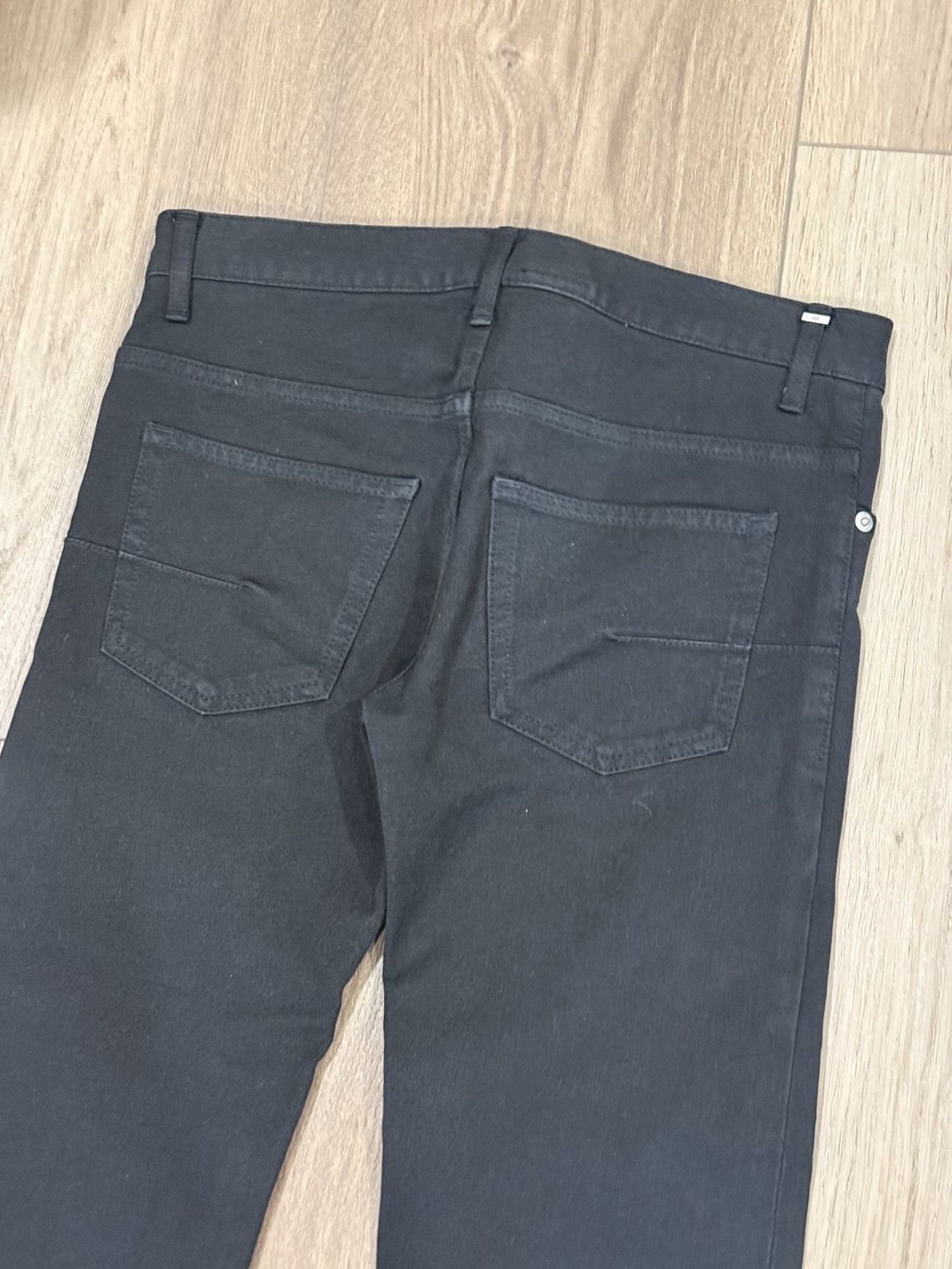 Dior JAPAN EXCLUSIVE Black Dior Jeans Size US 27 - 6 Thumbnail