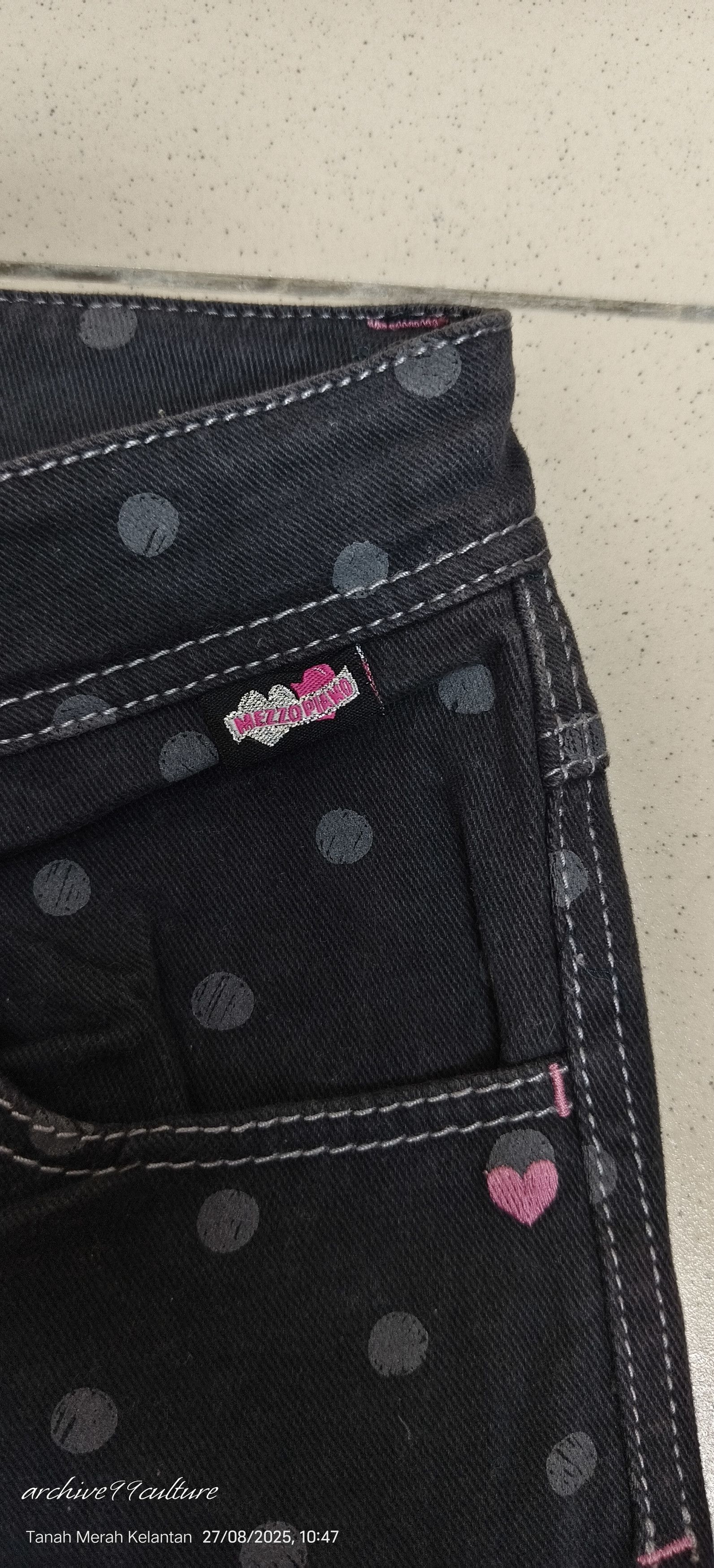 Japanese Brand FW2000 MEZZO PIANO For candy girl jeans Size 28" / US 6 / IT 42 - 9 Thumbnail