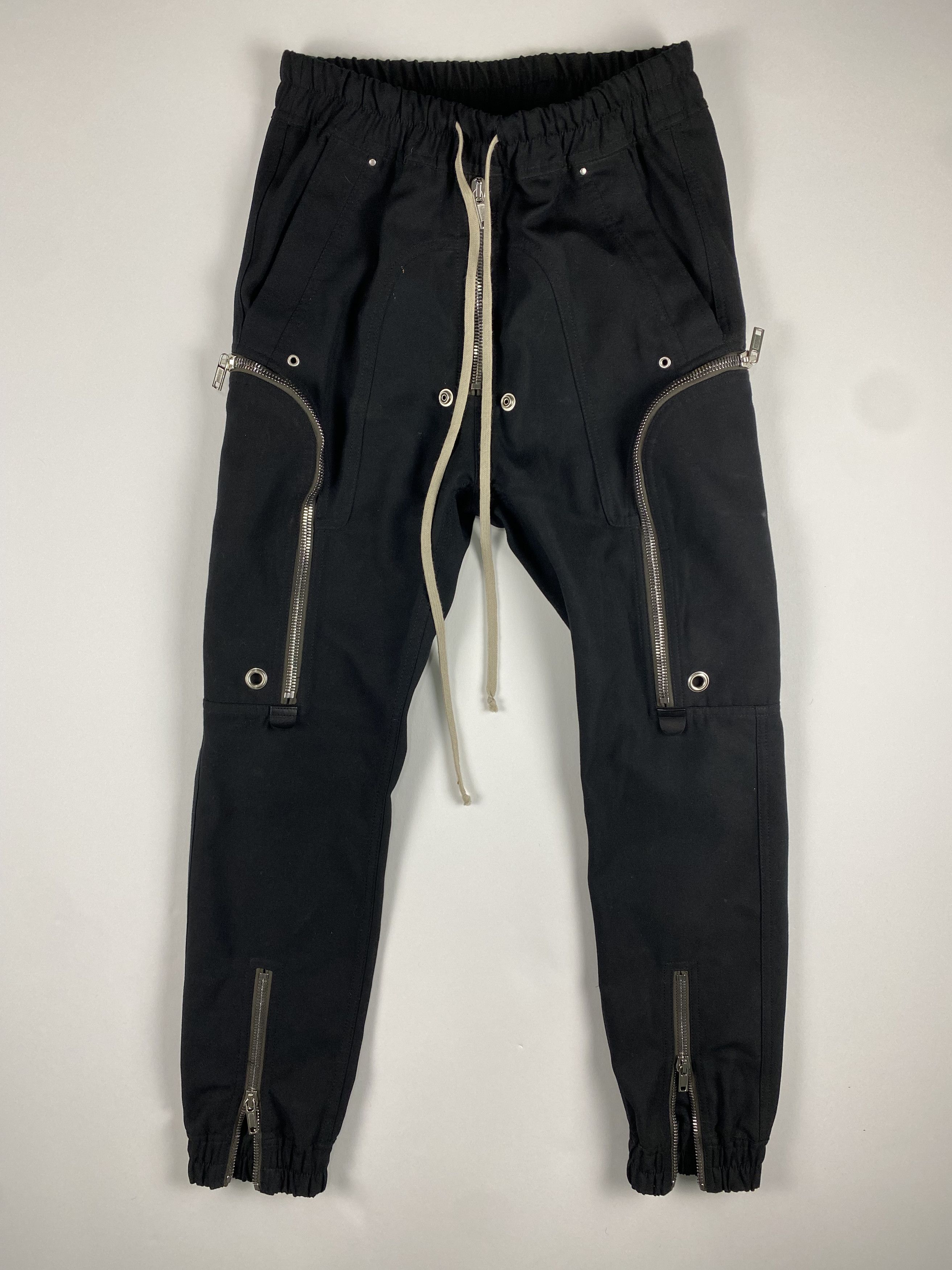 image of Rick Owens Bauhaus Cargos in Black, Men's (Size 30)