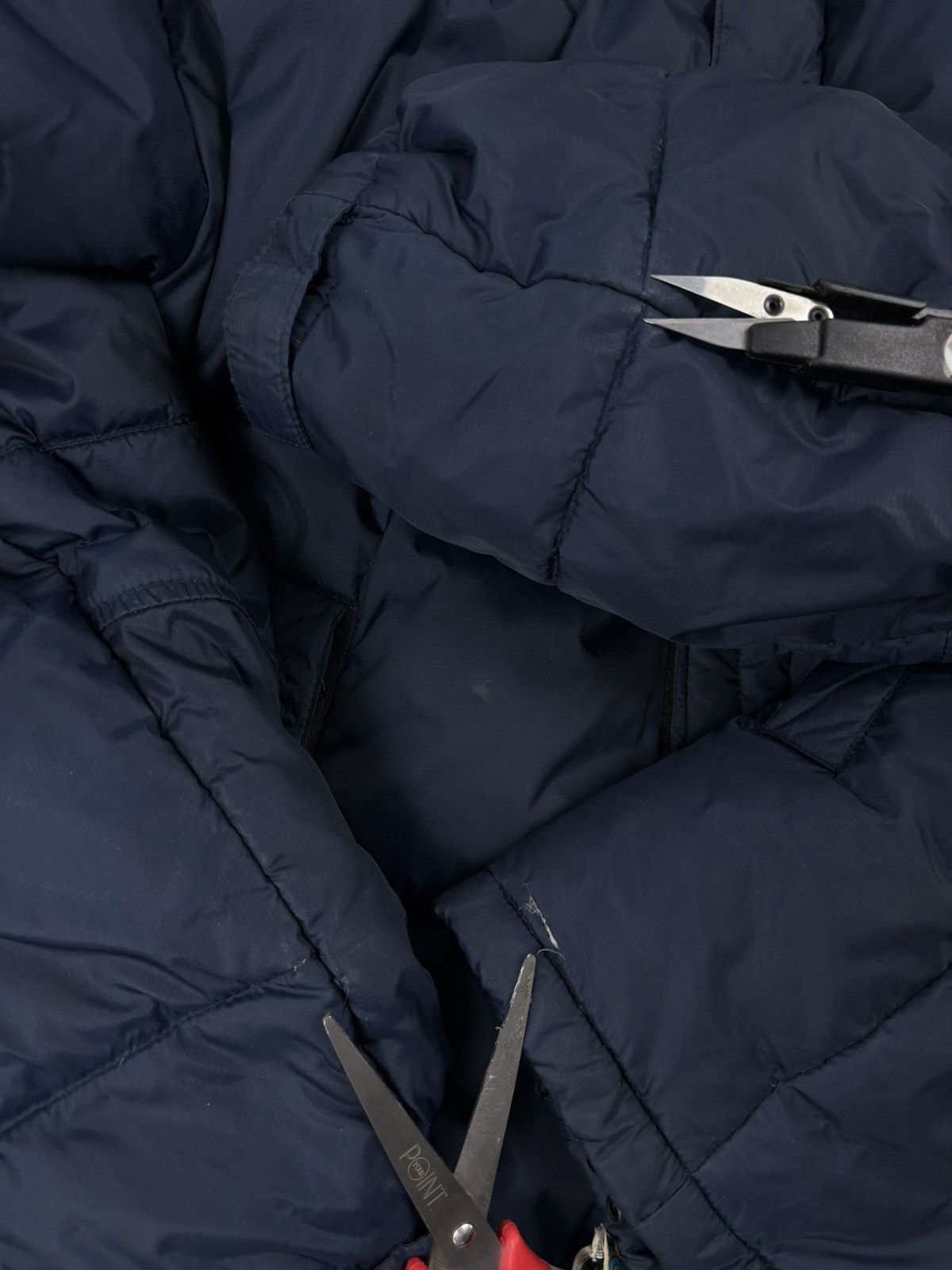 The North Face Rare 80's Gore-DryLoft Summit Series Japan Down Puffer Jacket Hooded Bomber Parka Size US M / EU 48-50 / 2 - 23 Thumbnail