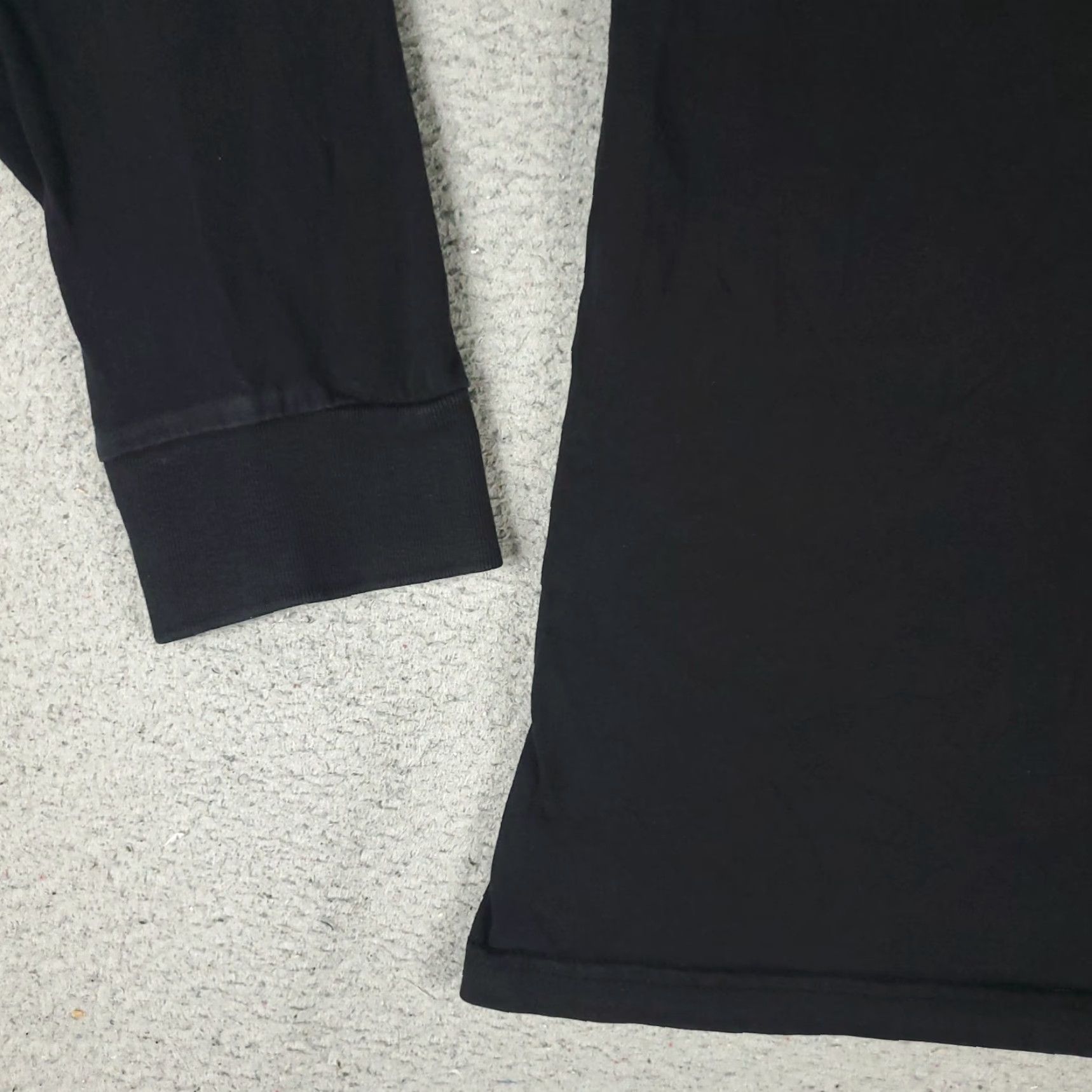 Carhartt Carhartt T-Shirt Mens XL Black Long Sleeve Casual Crew Neck Woven Cotton Classic Sports Size US XL / EU 56 / 4 - 3 Thumbnail