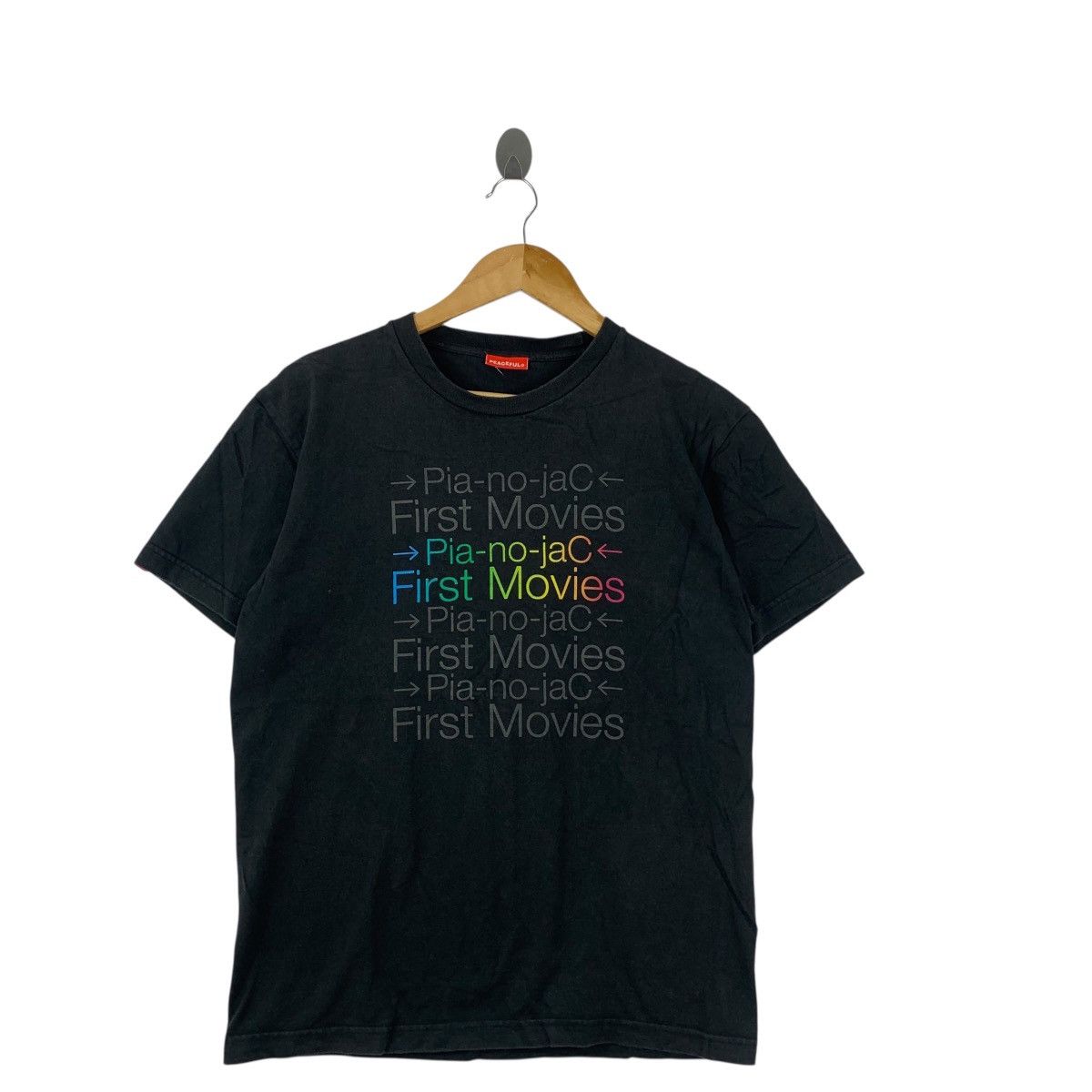 Vintage Vintage PIANO JACK First Movie Cinemas Theatre Company Tee Size US M / EU 48-50 / 2 - 4 Thumbnail