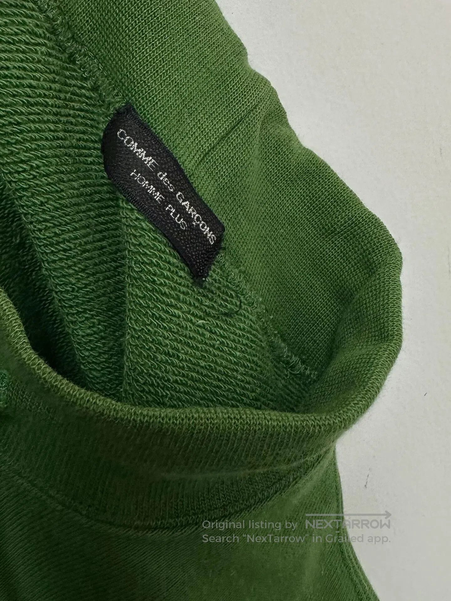Comme des Garcons Comme des Garcons 89AW Green Sweatshirt. Size US L / EU 52-54 / 3 - 4 Thumbnail
