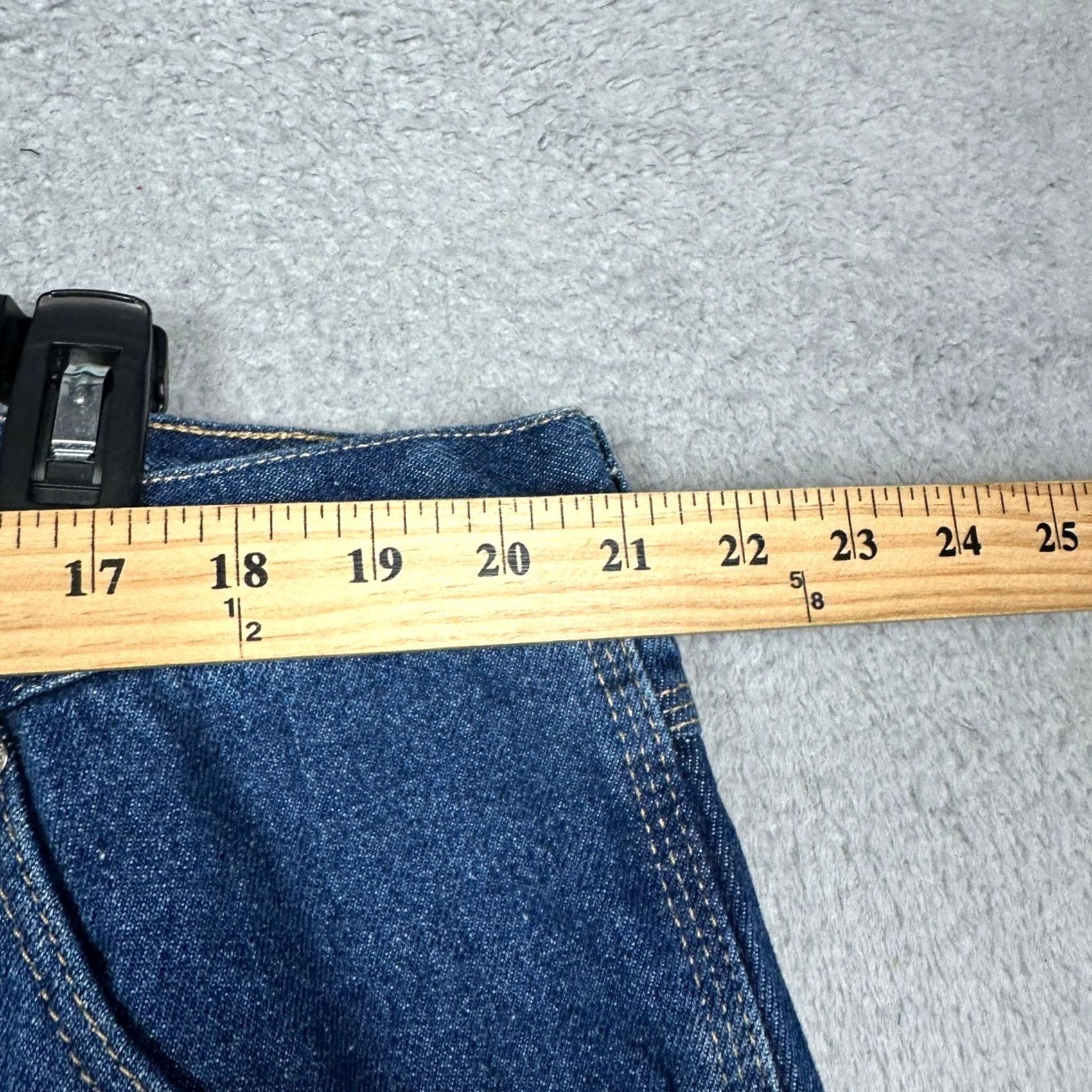Wrangler EUC WranglerGS Workwear Jeans - Big & Tall Blue Denim - 42" Waist - Durable Size US 42 / EU 58 - 6 Thumbnail
