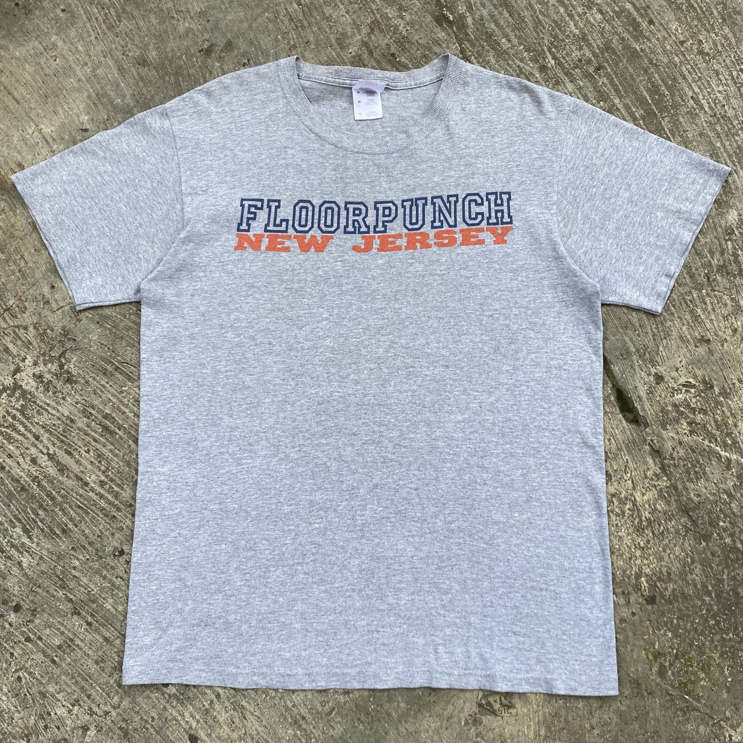 Vintage Vintage Floor Punch New Jersey Straight Edge Band T-shirt Size US M / EU 48-50 / 2 - 17 Thumbnail