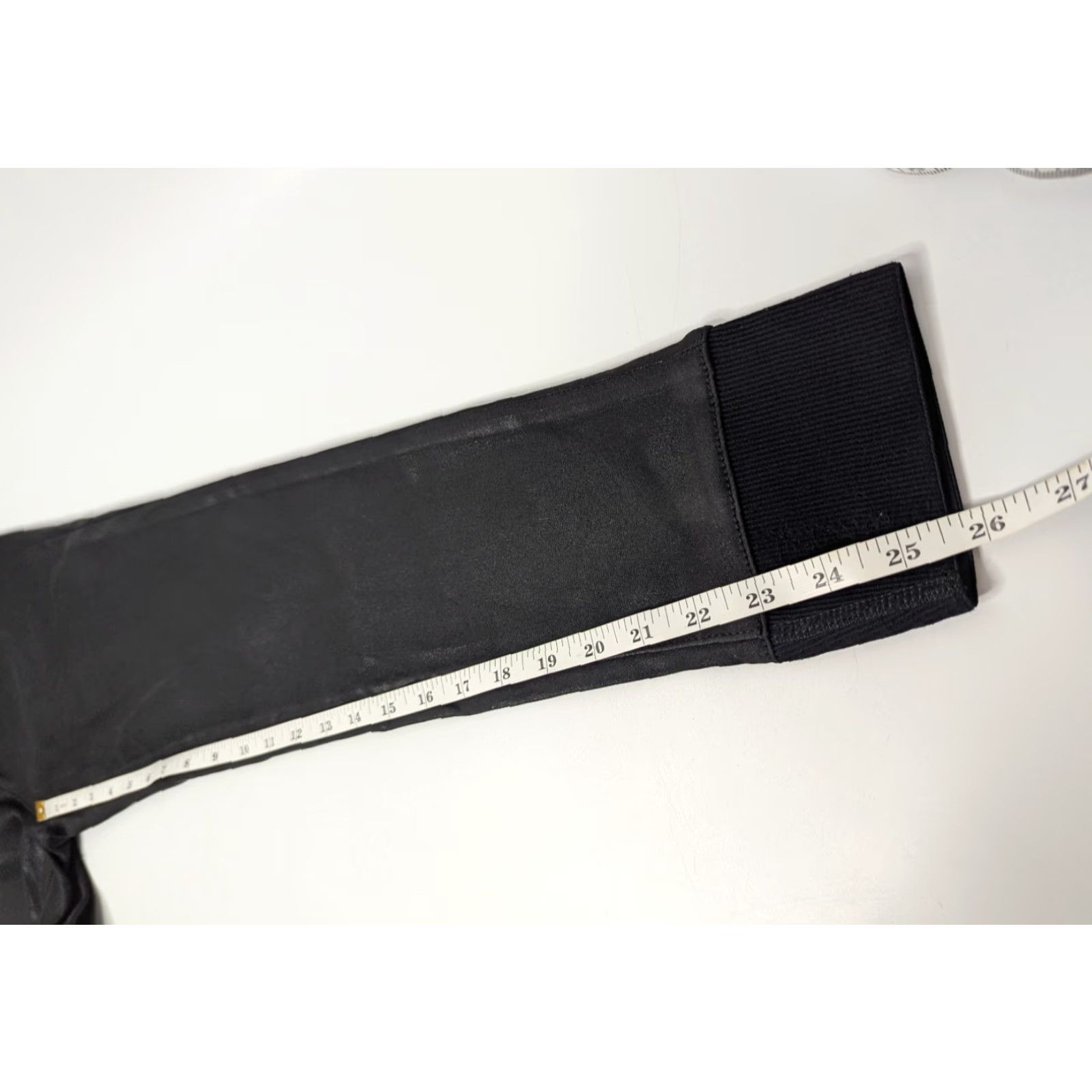 Rag & Bone NWT Rag & bone The Danny Coated Black Jogger Pants Leggings XS Pull-On Women Size XS Black Wax Coated Joggers Elastic Waist Hem Size 26" / US 2 / IT 38 - 5 Thumbnail