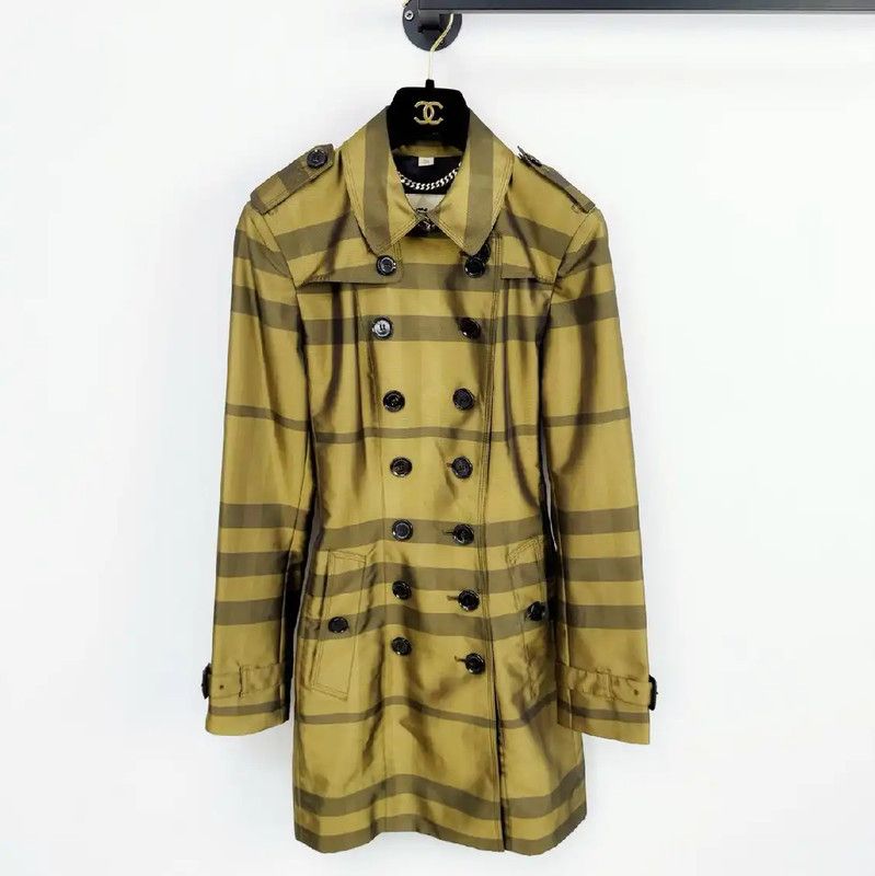 Burberry Burberry Multicolor Women's Trench Coat Size S / US 4 / IT 40 - 1 Thumbnail