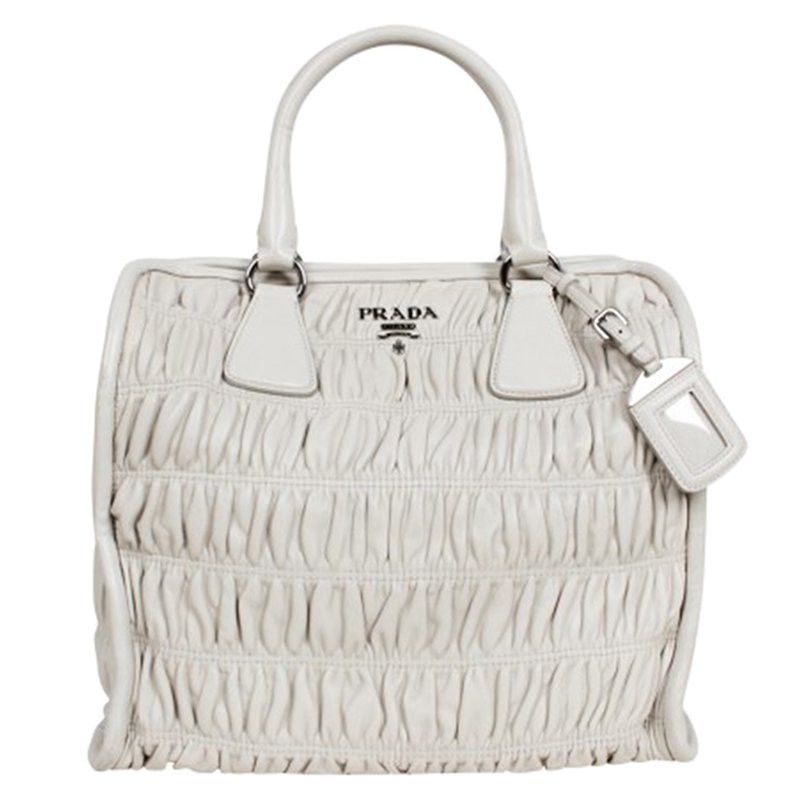 Prada o1la1rc1a0724 Size: OS / Handbag in White Size ONE SIZE - 1 Thumbnail
