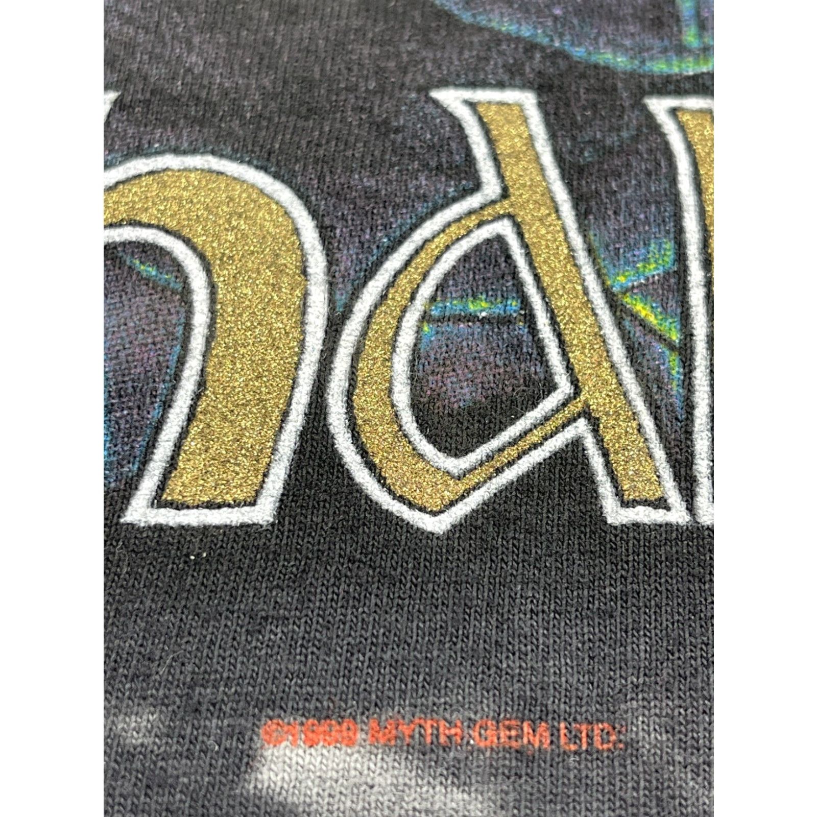 Vintage VINTAGE Winterland Led Zeppelin Shirt T-Shirt XL Black 90s Rock Concert Graphic Print Mens Mens XL Size US XL / EU 56 / 4 - 3 Thumbnail