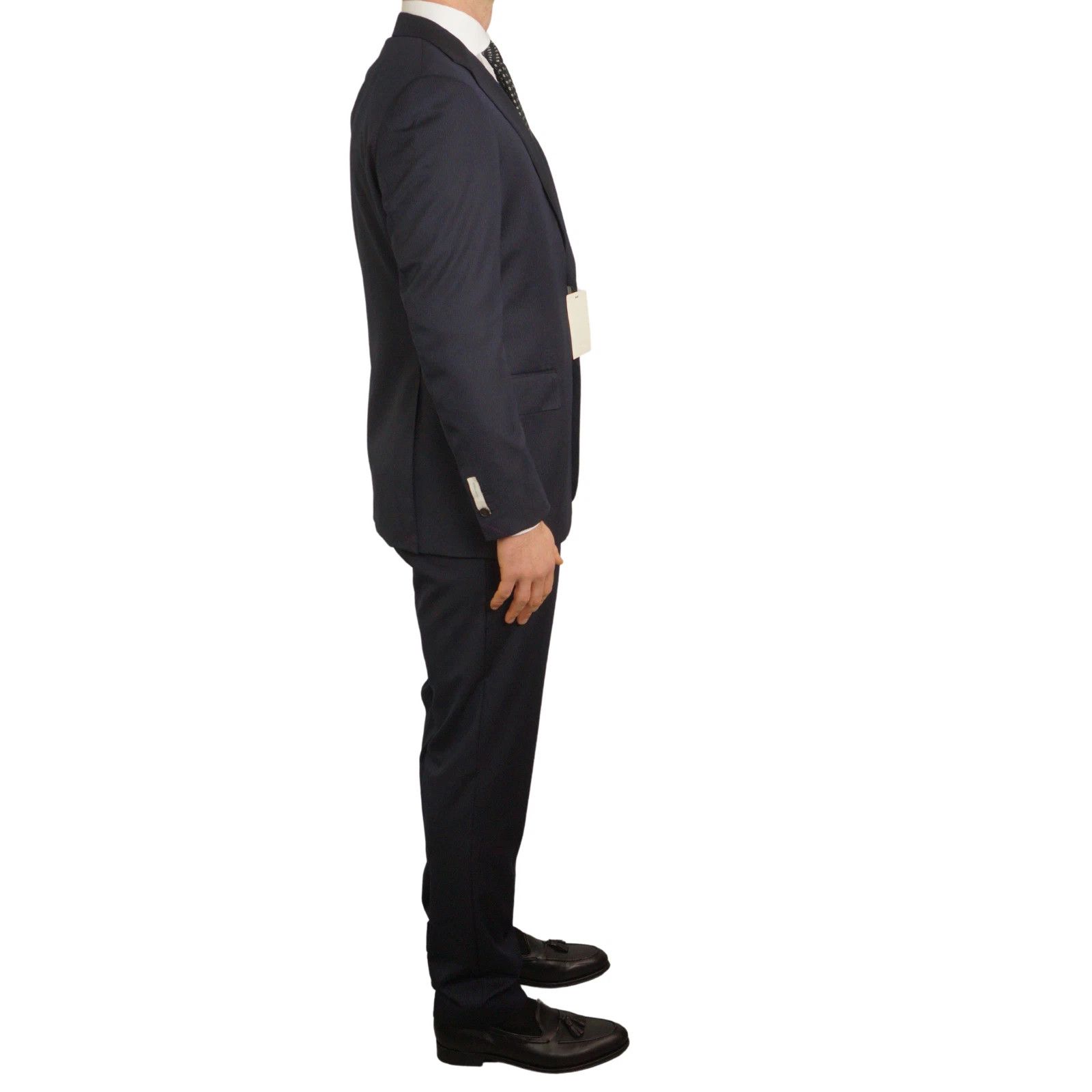 Suitsupply Men Suitsupply Suit Lazio Single Breasted Wool Blue US40 Size 40R - 2 Thumbnail