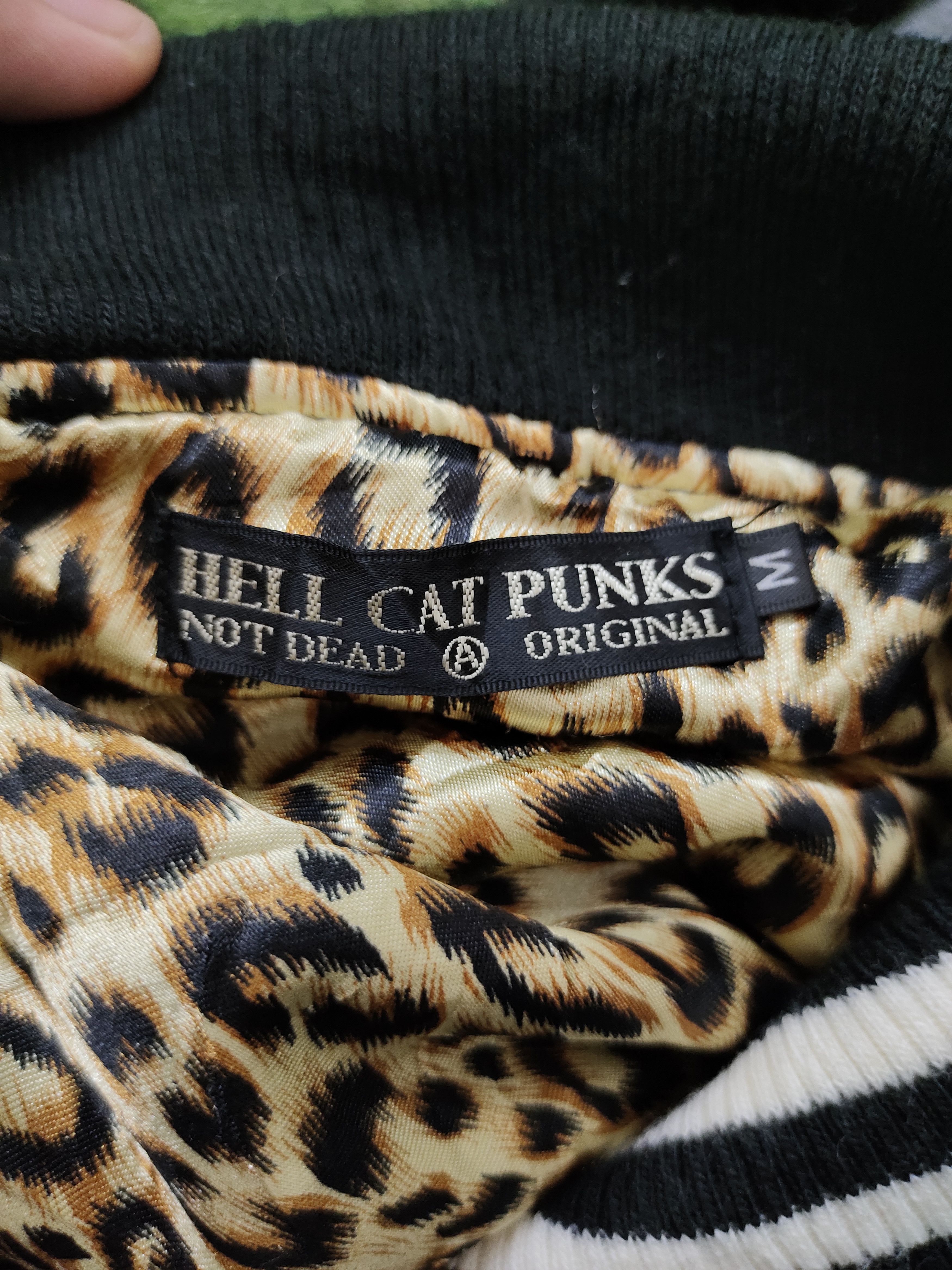 Seditionaries Hell Cat Punk Leopard Cross Studded Seditionaries Jacket Size US M / EU 48-50 / 2 - 14 Thumbnail