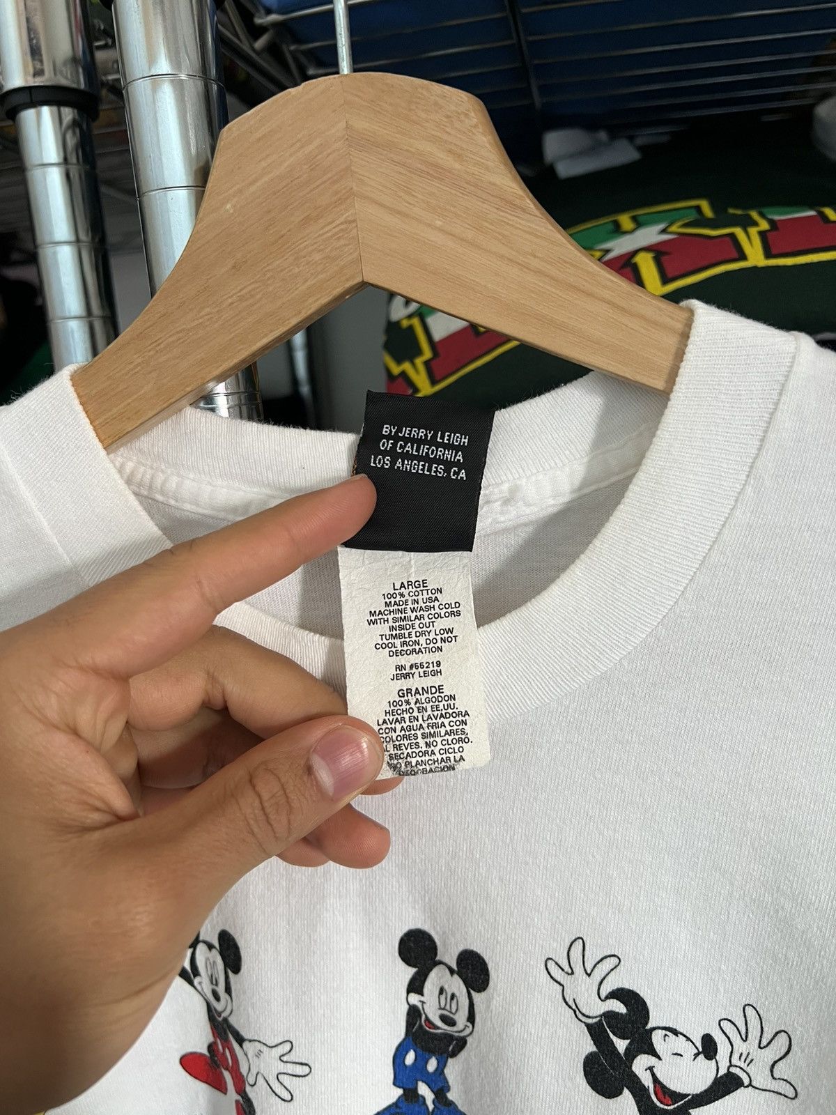 Mickey Unlimited 90s Mickey Mouse Single Stitch Disney Tee Size US L / EU 52-54 / 3 - 5 Thumbnail