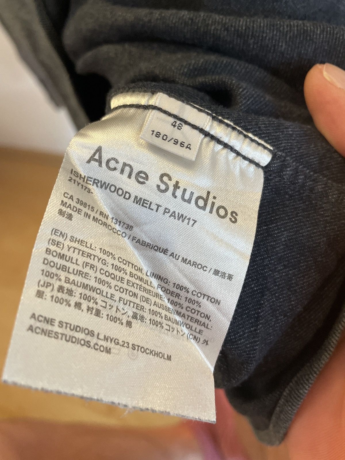 Acne Studios Acne Studios AW17 Isherwood shirt Size US M / EU 48-50 / 2 - 2 Thumbnail