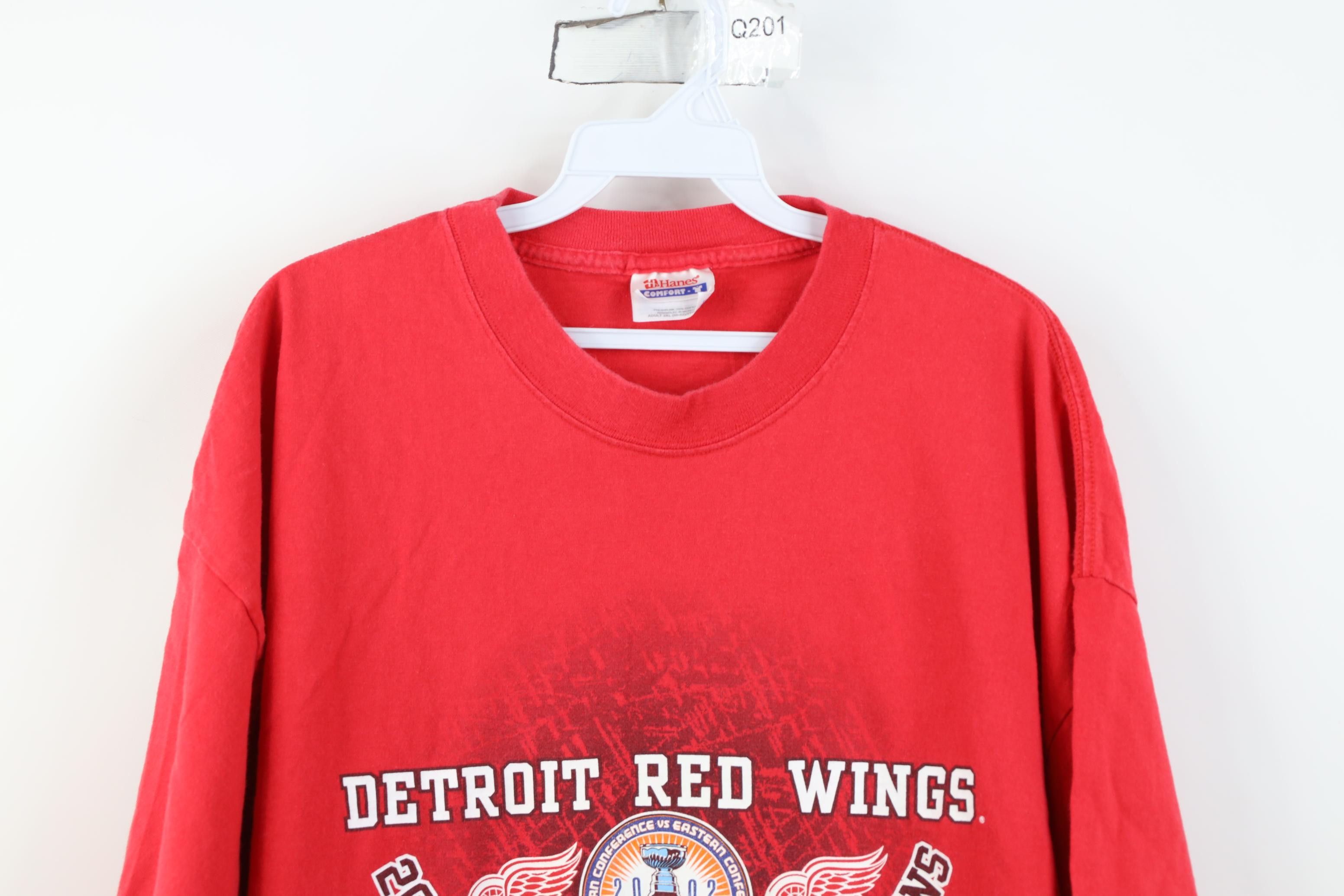 Hanes Vintage Stanley Cup Champions Red Wings Hockey T-Shirt Size US XXL / EU 58 / 5 - 2 Thumbnail